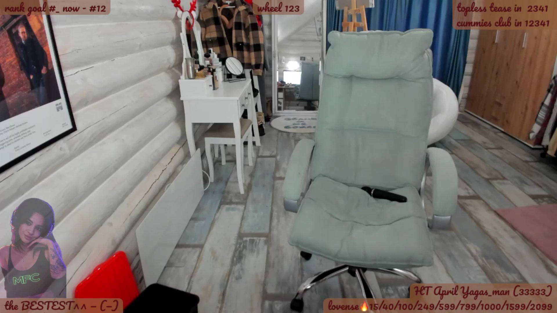 Gallery image thumbnail from BabaYaga___'s myfreecams stream on, 04/06/2026, 20:04 image 1 of 20