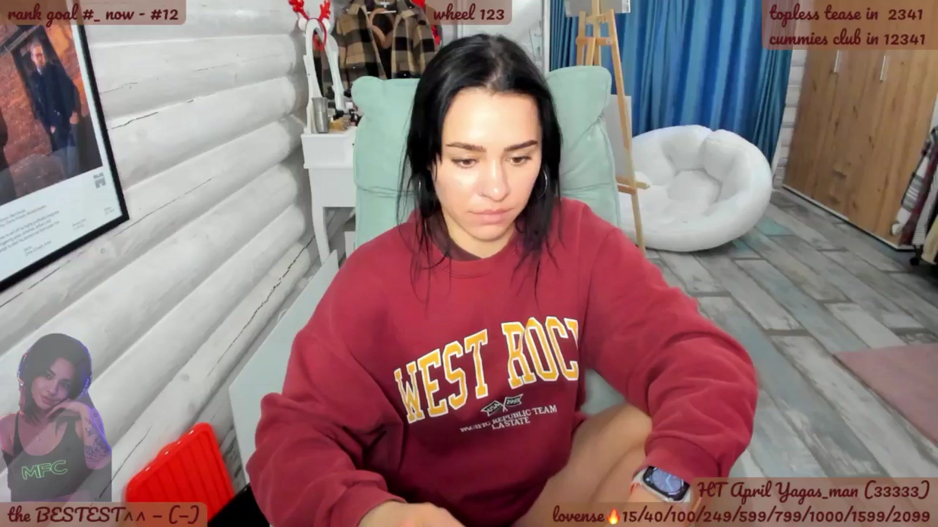 Gallery image thumbnail from BabaYaga___'s myfreecams stream on, 04/06/2026, 20:04 image 3 of 20