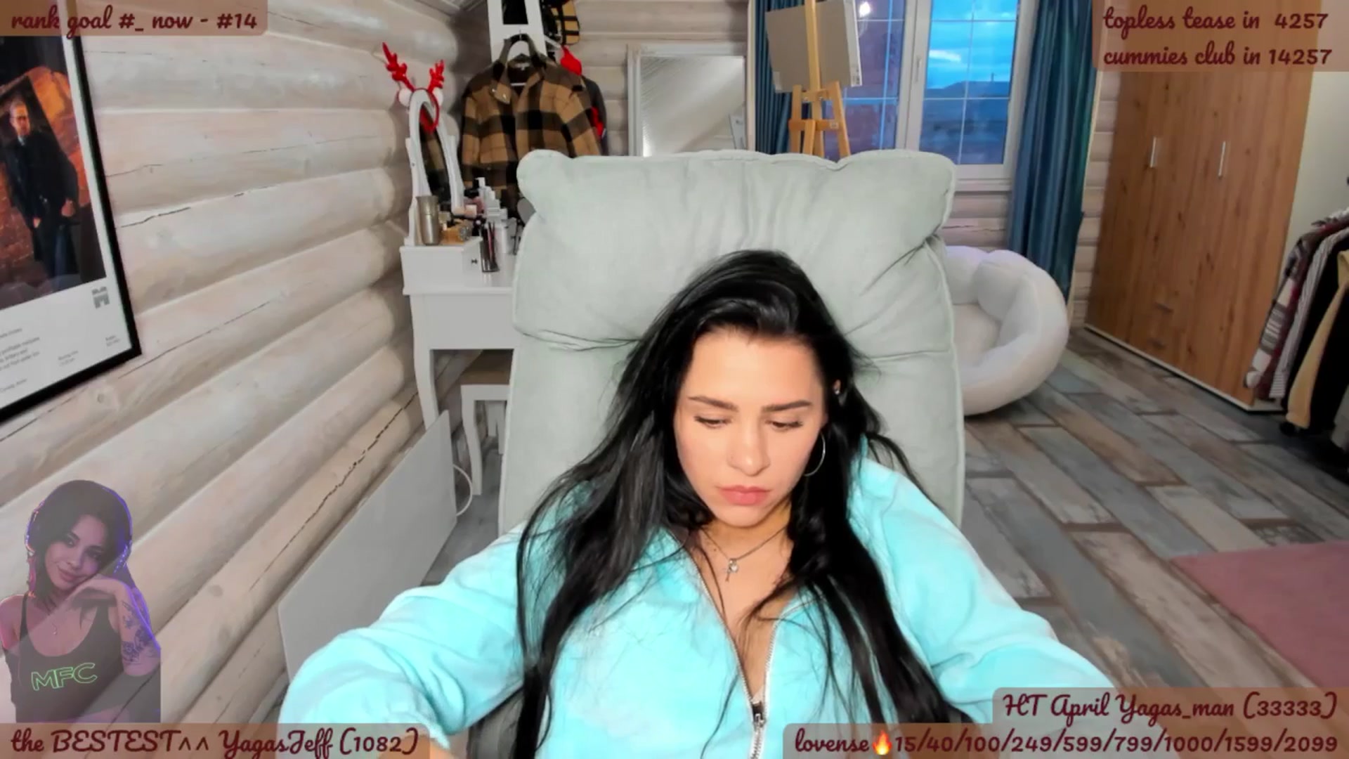 Gallery image thumbnail from BabaYaga___'s myfreecams stream on, 04/09/2026, 18:26 image 7 of 20