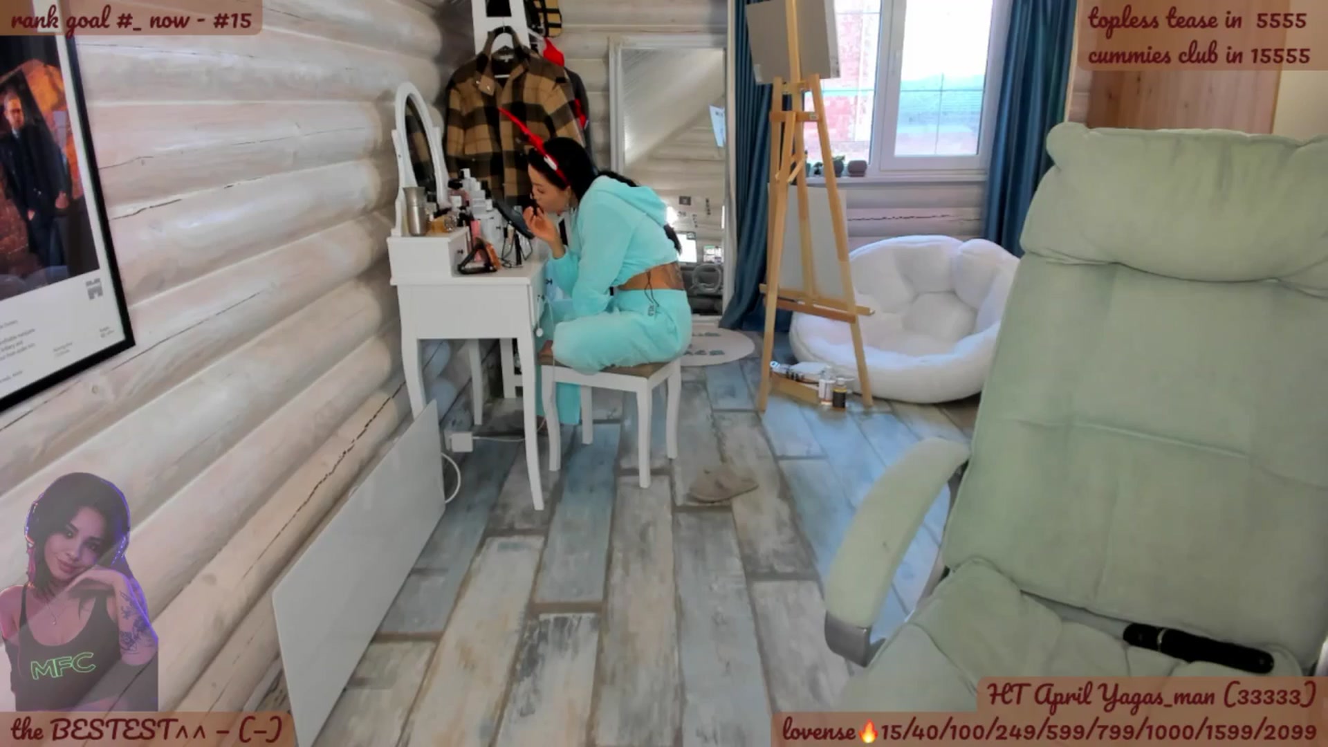 Gallery image thumbnail from BabaYaga___'s myfreecams stream on, 04/09/2026, 18:26 image 1 of 20
