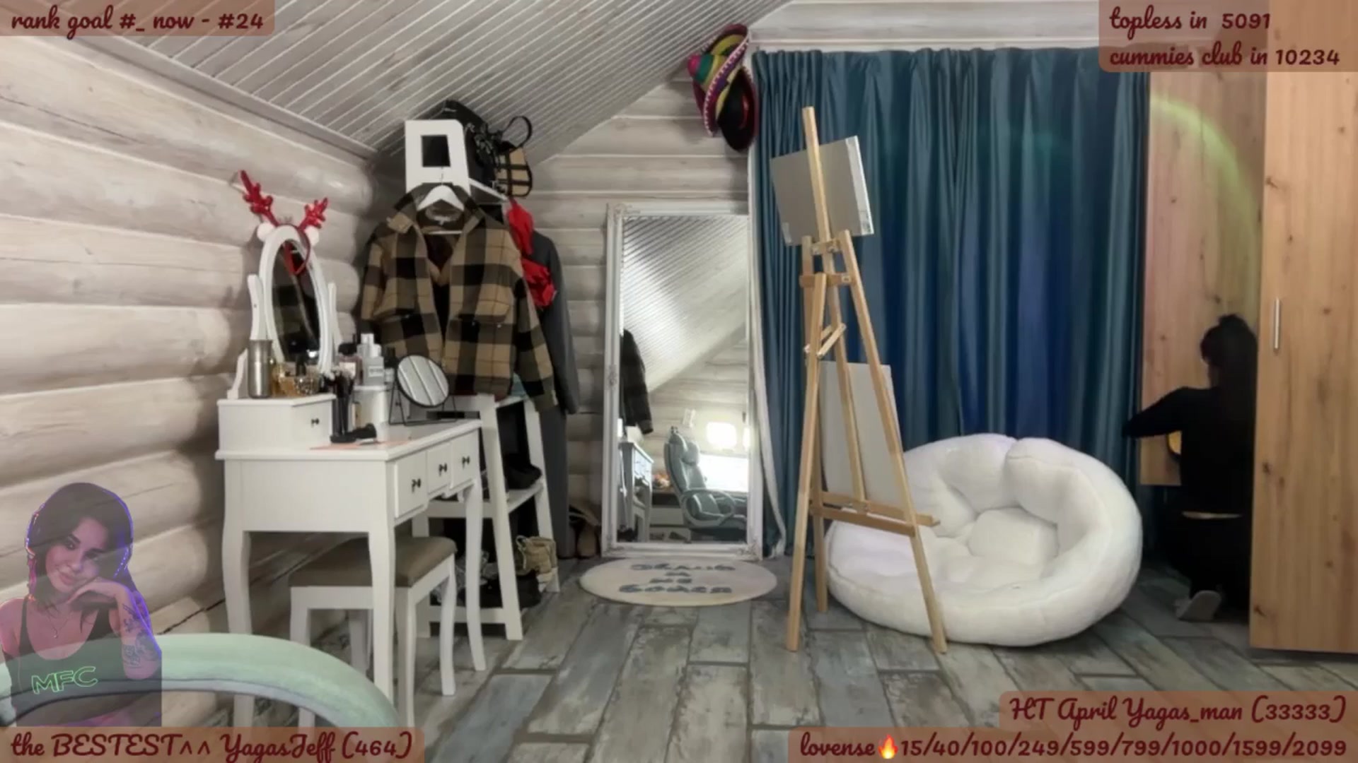 Gallery image thumbnail from BabaYaga___'s myfreecams stream on, 04/14/2026, 19:46 image 9 of 20