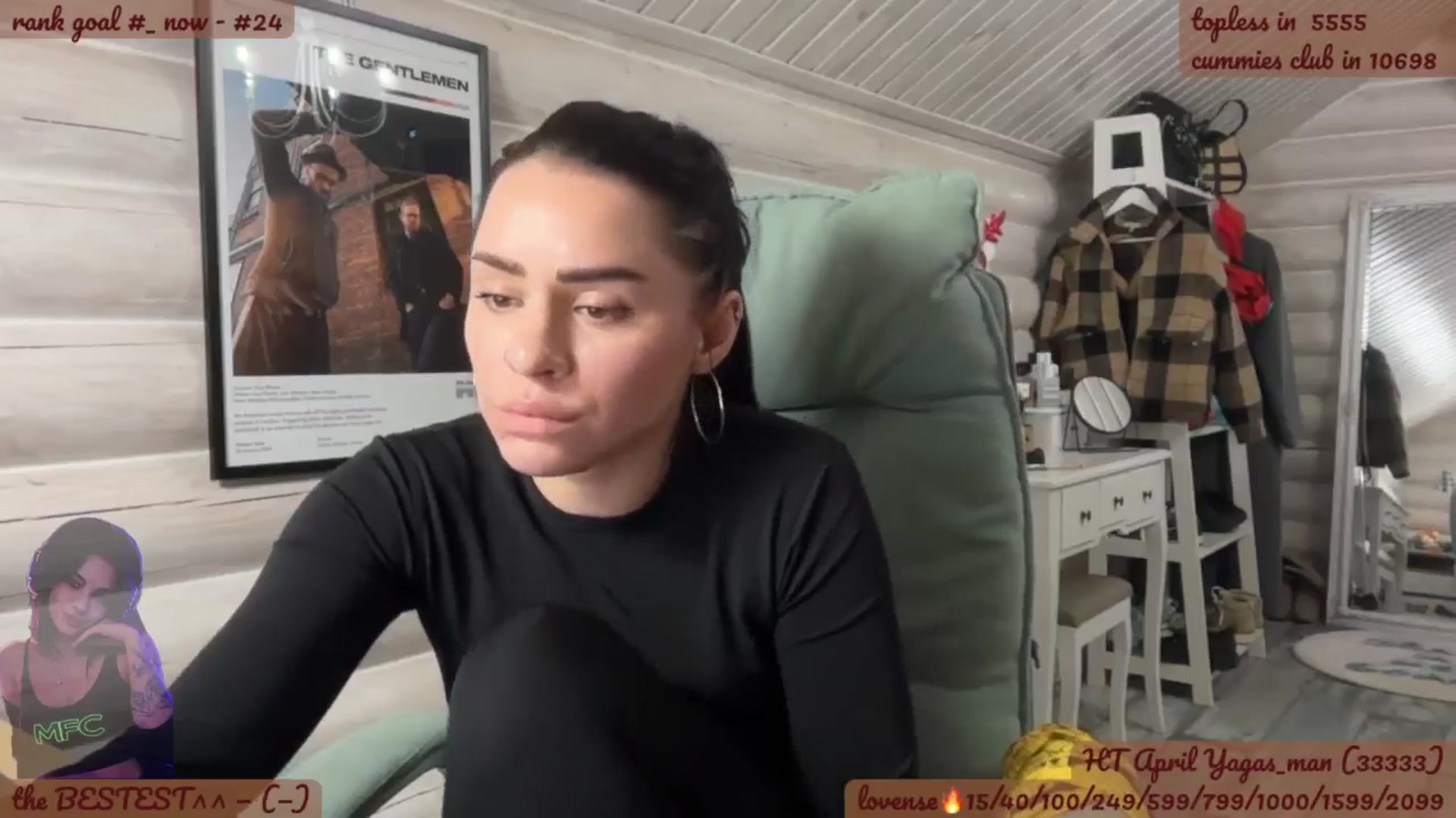 Gallery image thumbnail from BabaYaga___'s myfreecams stream on, 04/14/2026, 19:46 image 4 of 20
