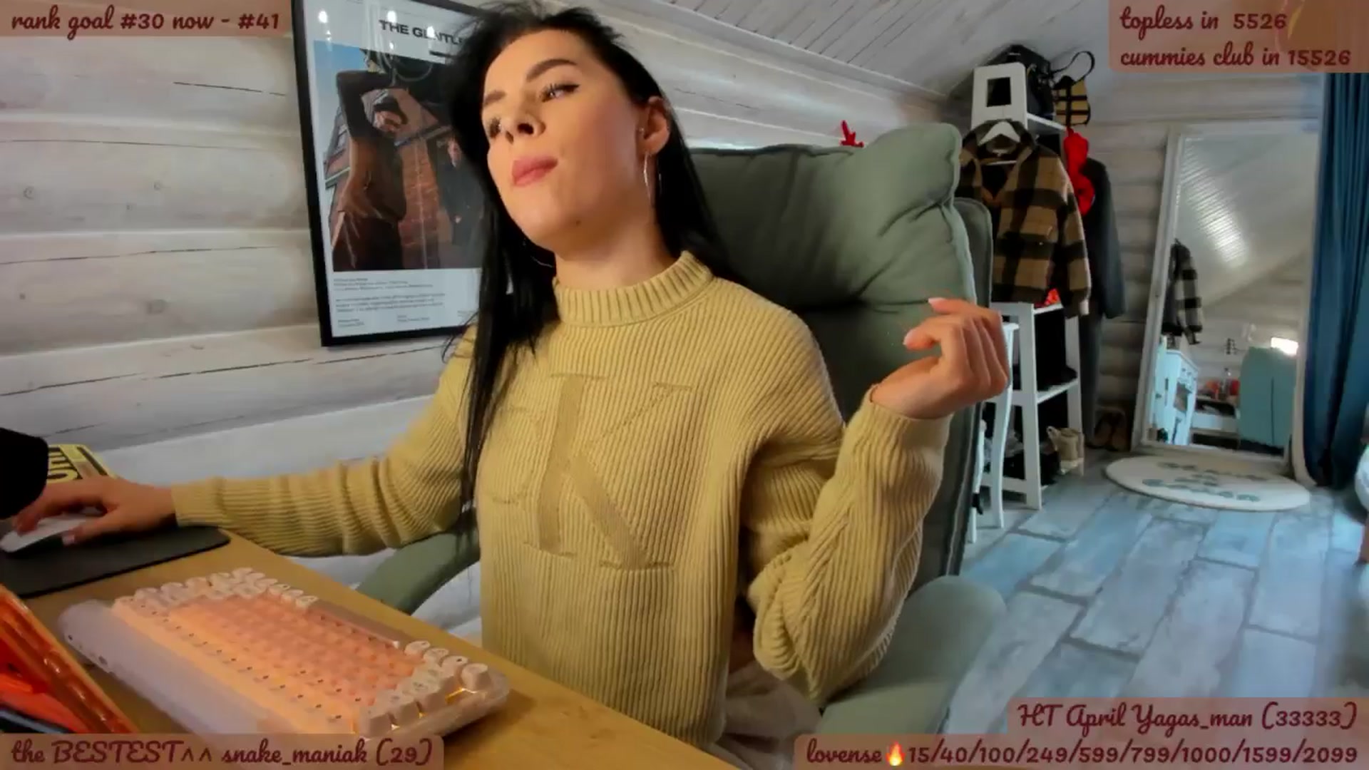 Gallery image thumbnail from BabaYaga___'s myfreecams stream on, 04/23/2026, 12:34 image 11 of 20