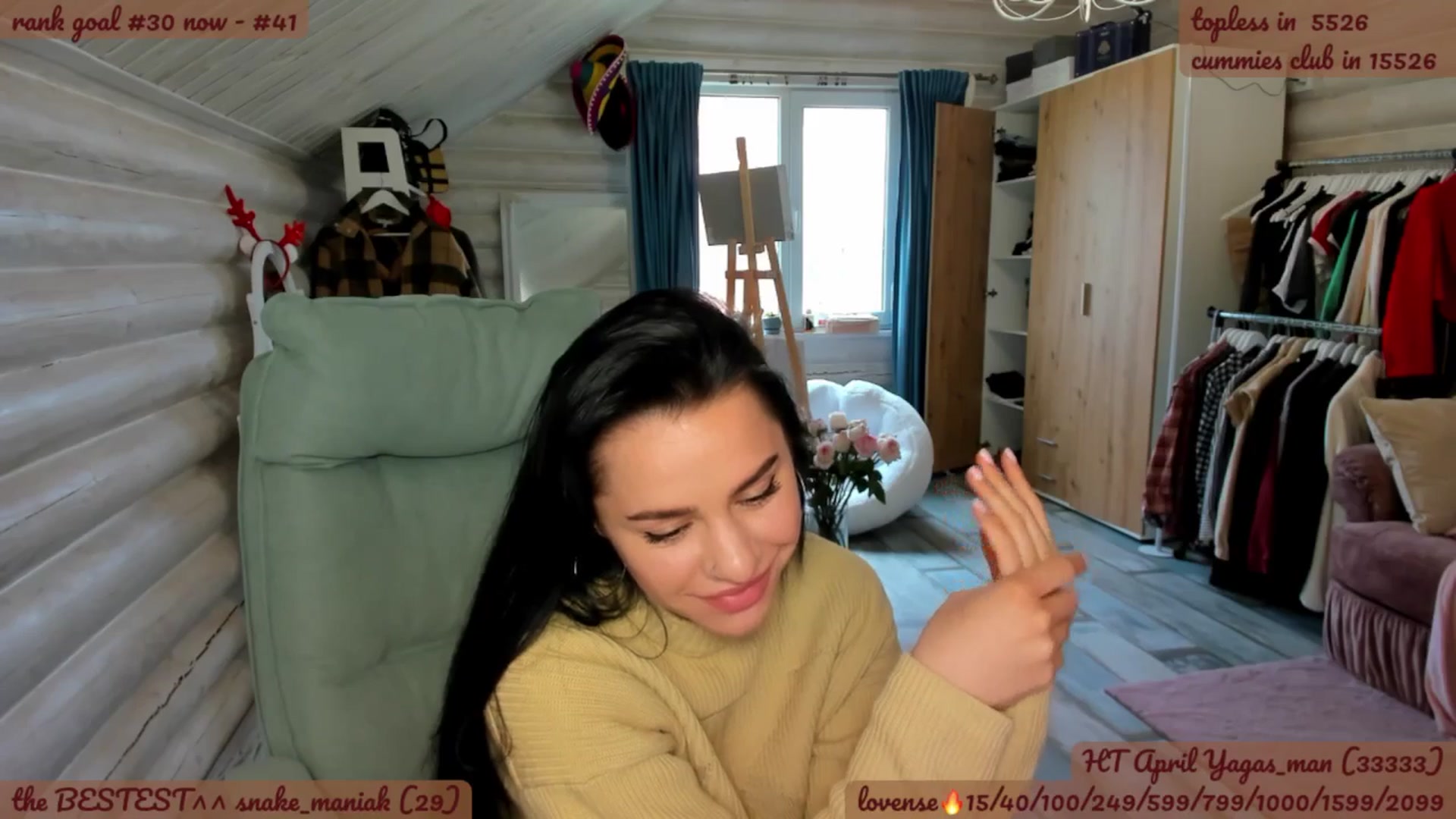 Gallery image thumbnail from BabaYaga___'s myfreecams stream on, 04/23/2026, 12:34 image 20 of 20