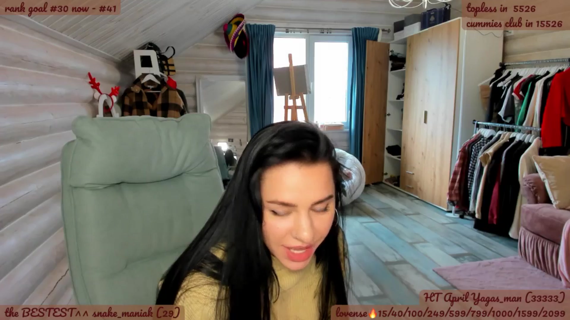 Gallery image thumbnail from BabaYaga___'s myfreecams stream on, 04/23/2026, 12:34 image 19 of 20