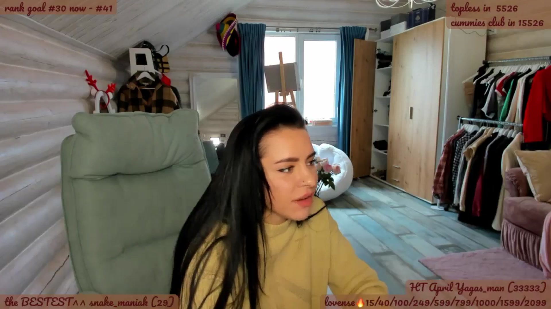 Gallery image thumbnail from BabaYaga___'s myfreecams stream on, 04/23/2026, 12:34 image 18 of 20