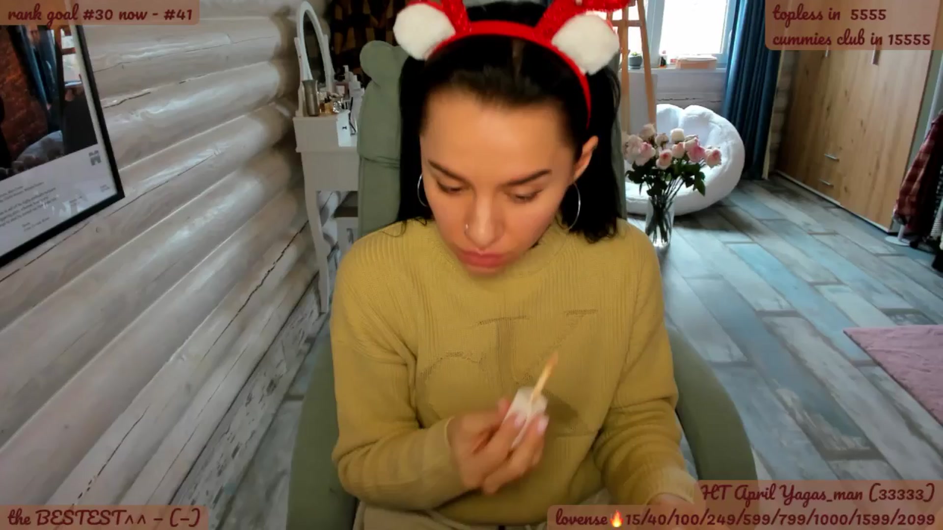 Gallery image thumbnail from BabaYaga___'s myfreecams stream on, 04/23/2026, 12:34 image 1 of 20