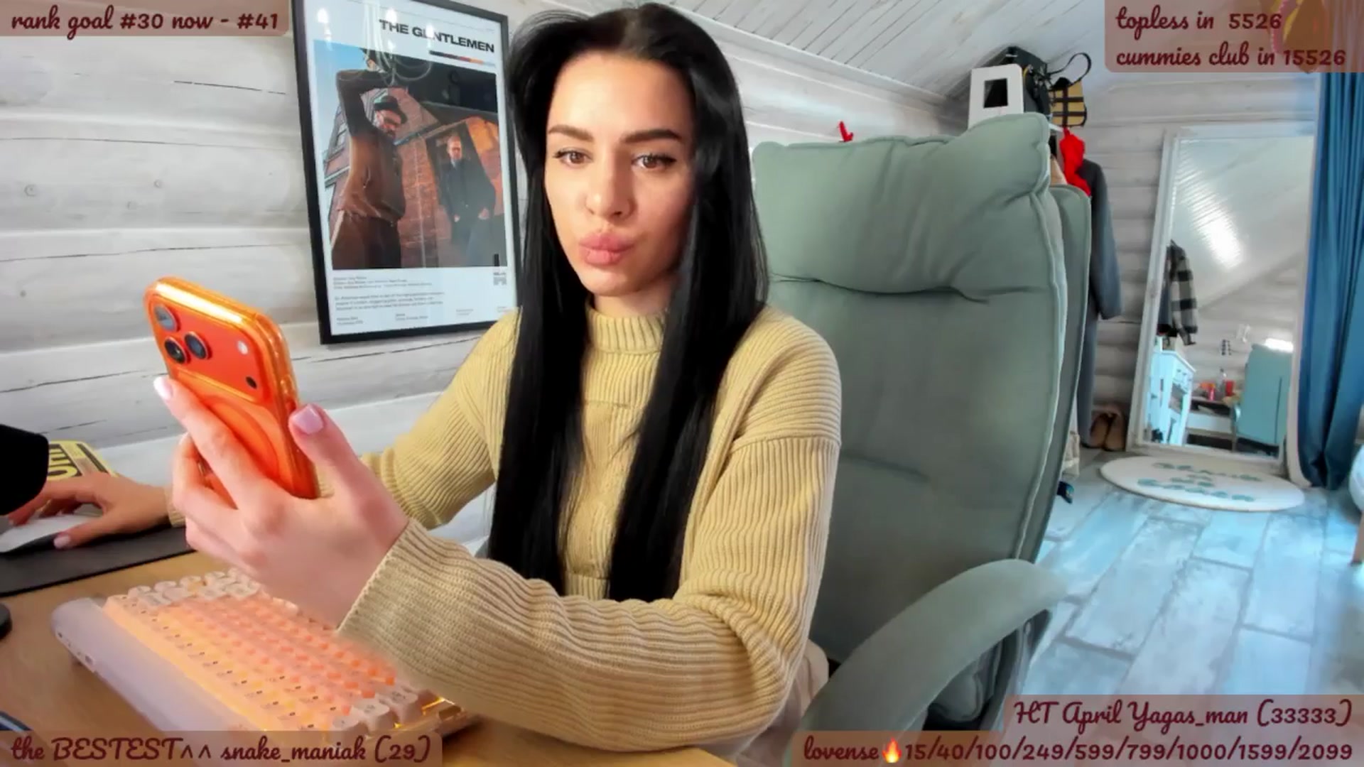 Gallery image thumbnail from BabaYaga___'s myfreecams stream on, 04/23/2026, 12:34 image 15 of 20