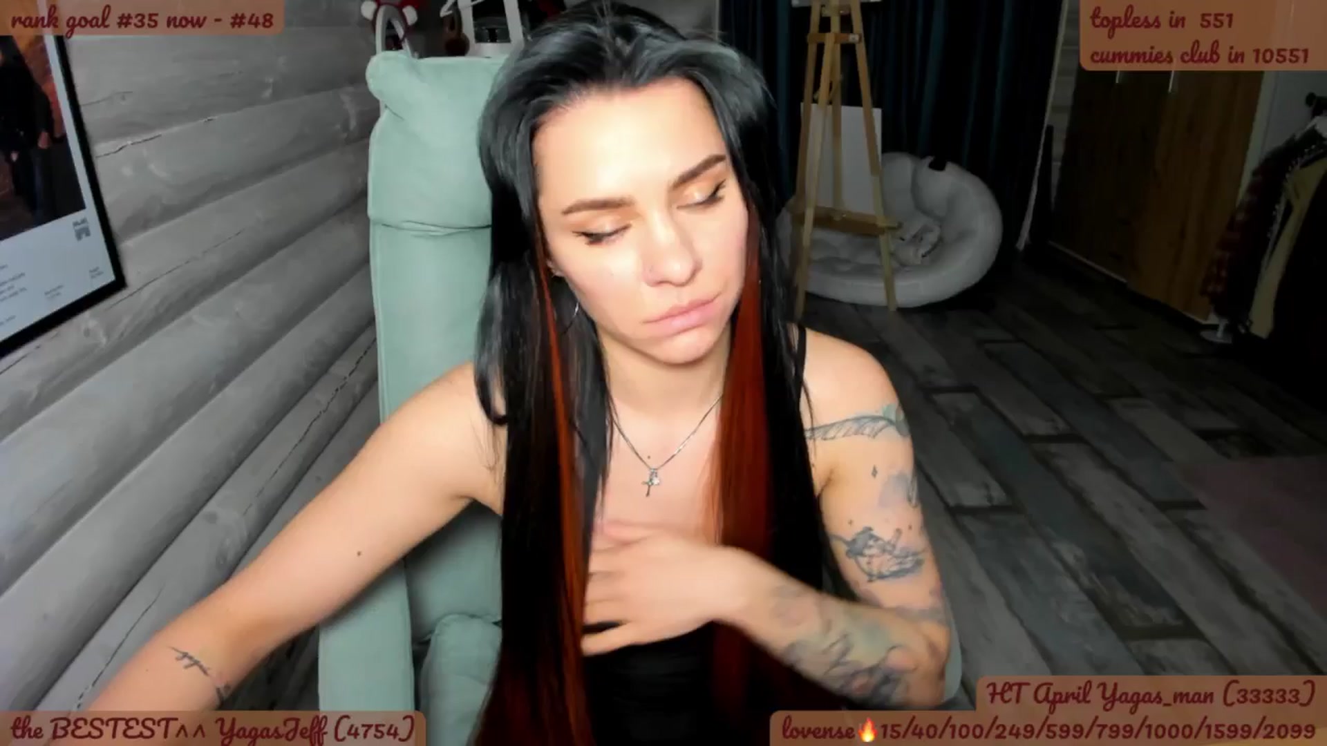 Gallery image thumbnail from BabaYaga___'s myfreecams stream on, 04/29/2026, 19:29 image 1 of 20