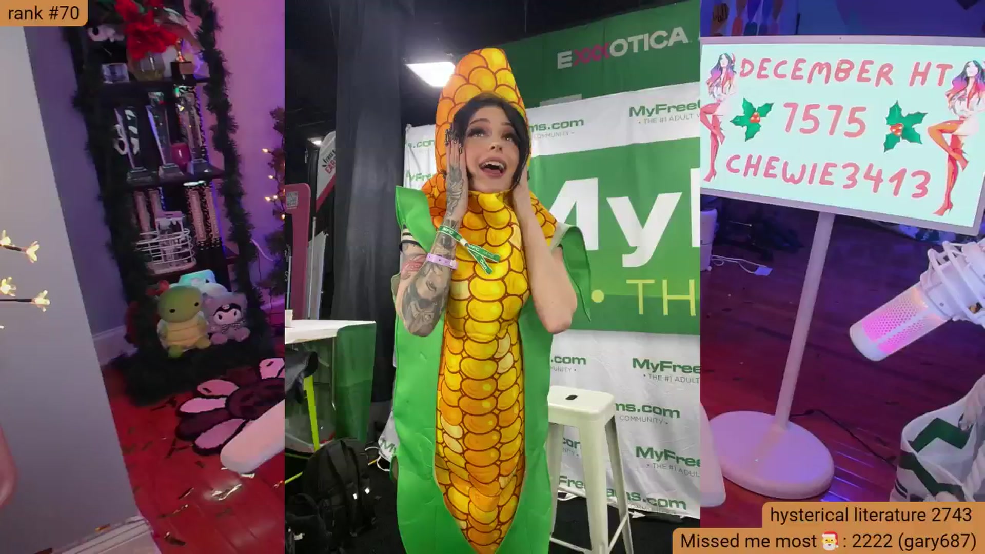 Gallery image thumbnail from BabeAriel's myfreecams stream on, 12/07/2024, 05:26 image 4 of 20
