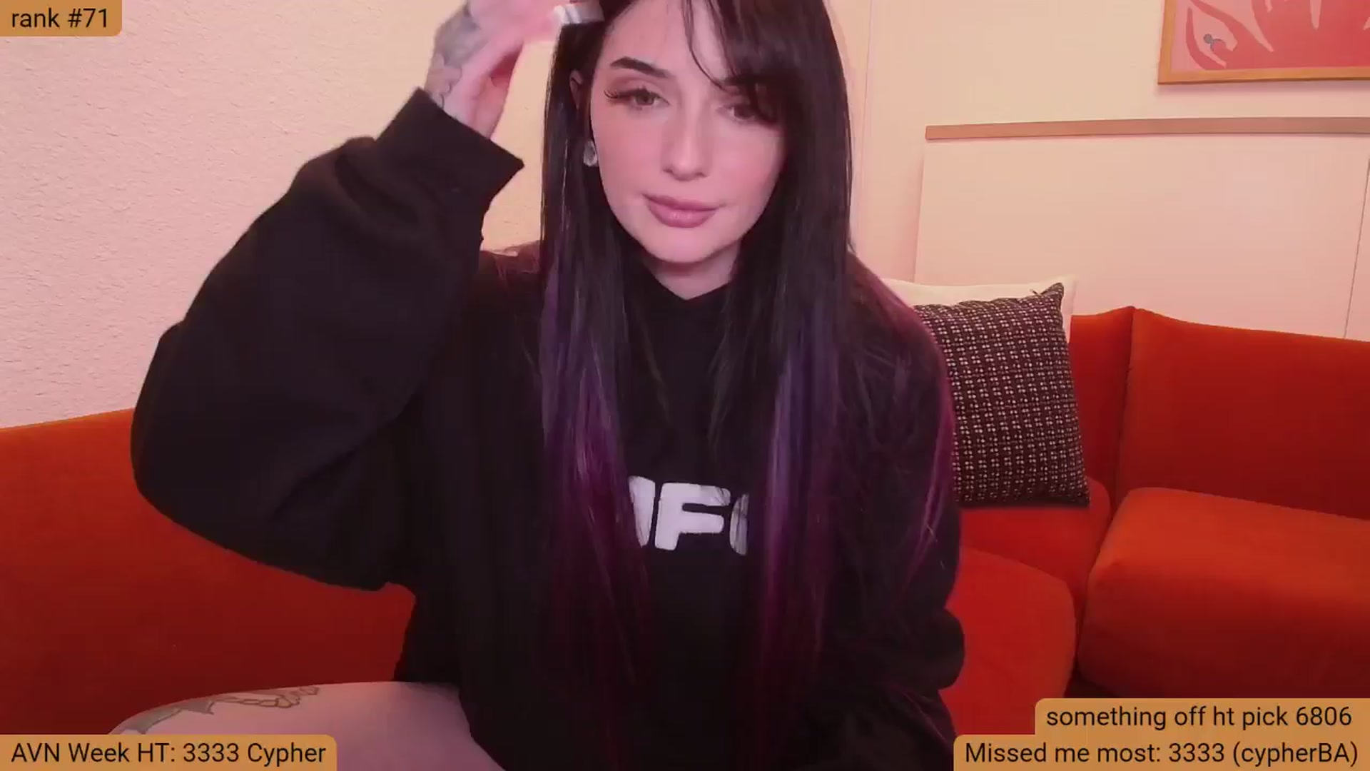 Gallery image thumbnail from BabeAriel's myfreecams stream on, 01/22/2025, 05:38 image 1 of 20