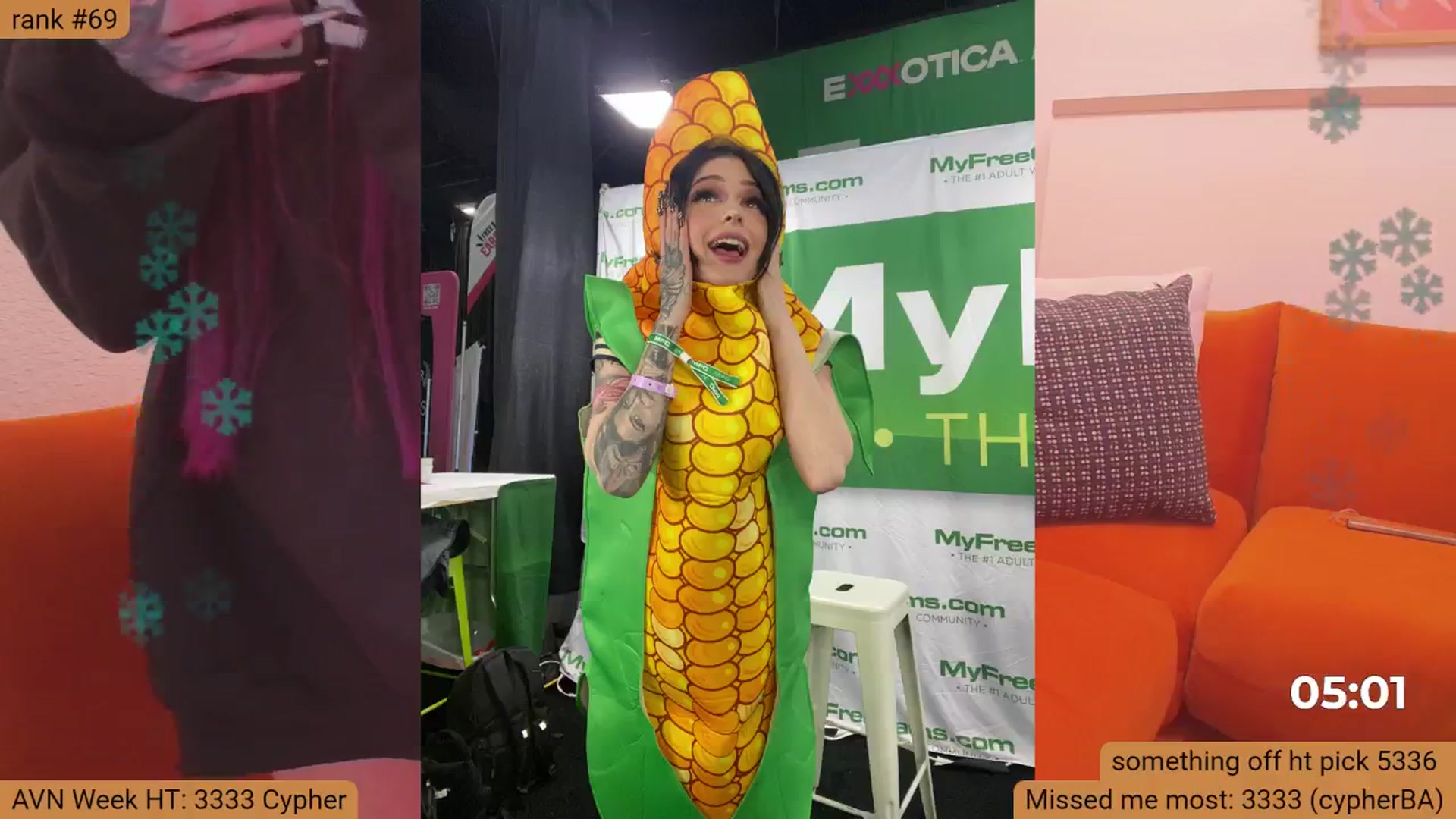 Gallery image thumbnail from BabeAriel's myfreecams stream on, 01/22/2025, 05:38 image 17 of 20
