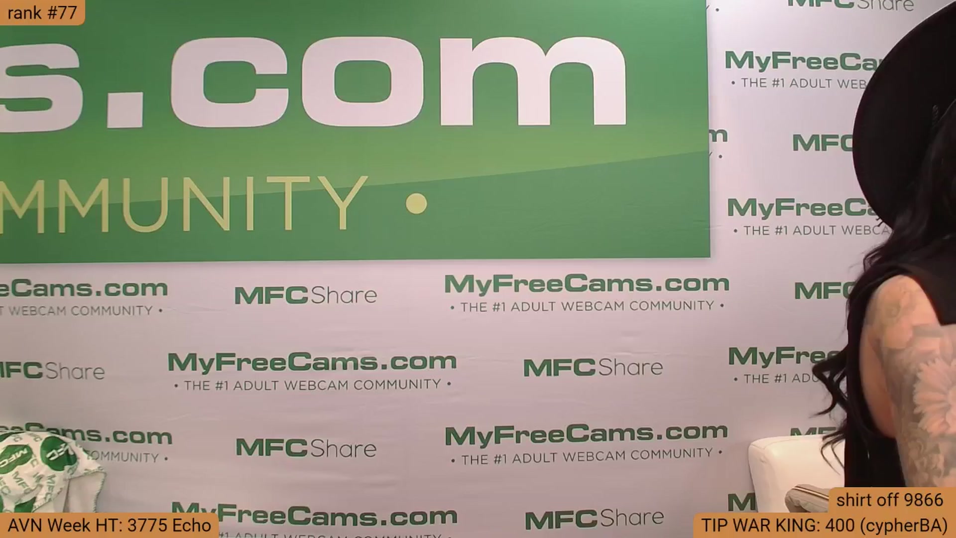 Gallery image thumbnail from BabeAriel's myfreecams stream on, 01/25/2025, 01:27 image 2 of 20
