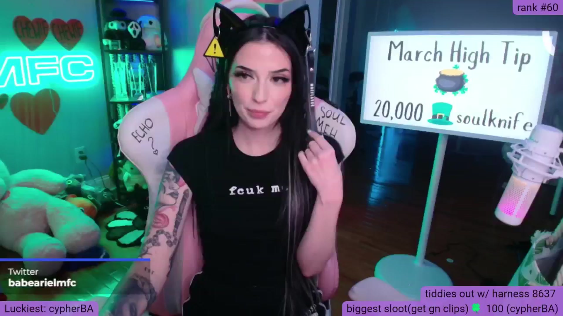 Gallery image thumbnail from BabeAriel's myfreecams stream on, 03/22/2025, 24:01 image 10 of 20