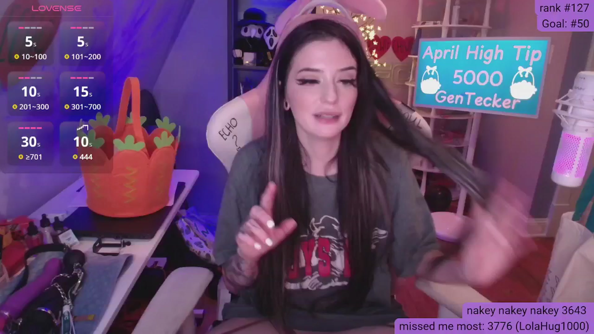 Gallery image thumbnail from BabeAriel's myfreecams stream on, 04/13/2025, 04:57 image 13 of 20