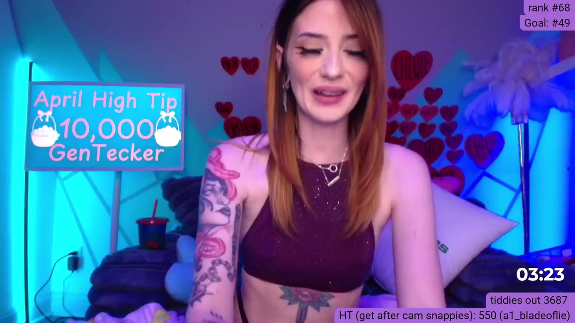 Gallery image thumbnail from BabeAriel's myfreecams stream on, 04/28/2025, 02:38 image 16 of 20