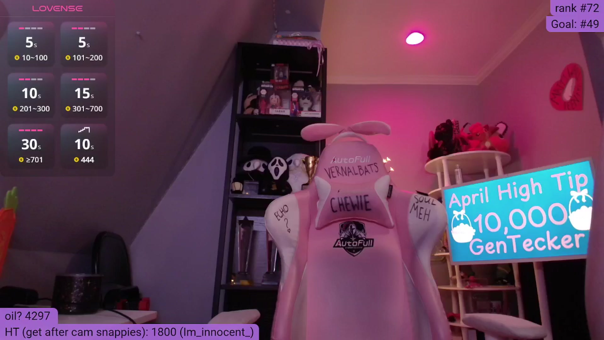 Gallery image thumbnail from BabeAriel's myfreecams stream on, 04/30/2025, 05:17 image 19 of 20