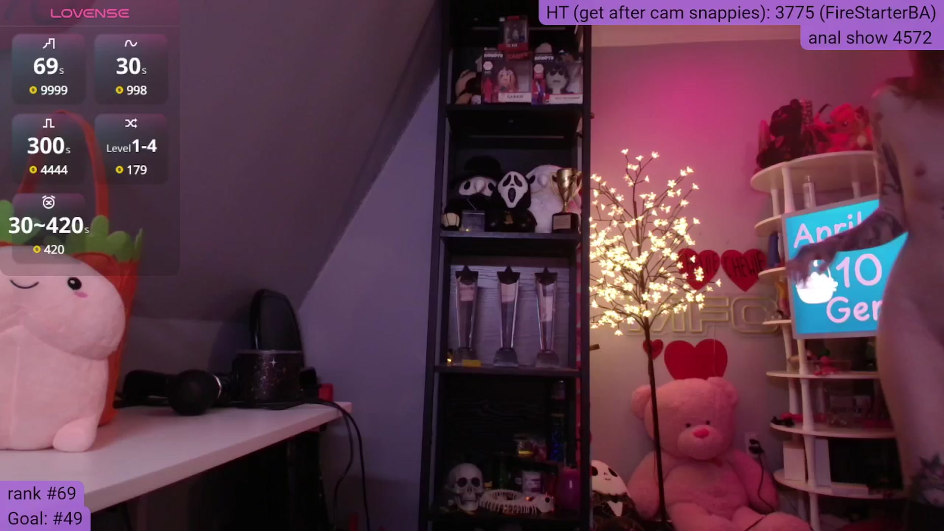 Gallery image thumbnail from BabeAriel's myfreecams stream on, 05/01/2025, 04:05 image 11 of 20