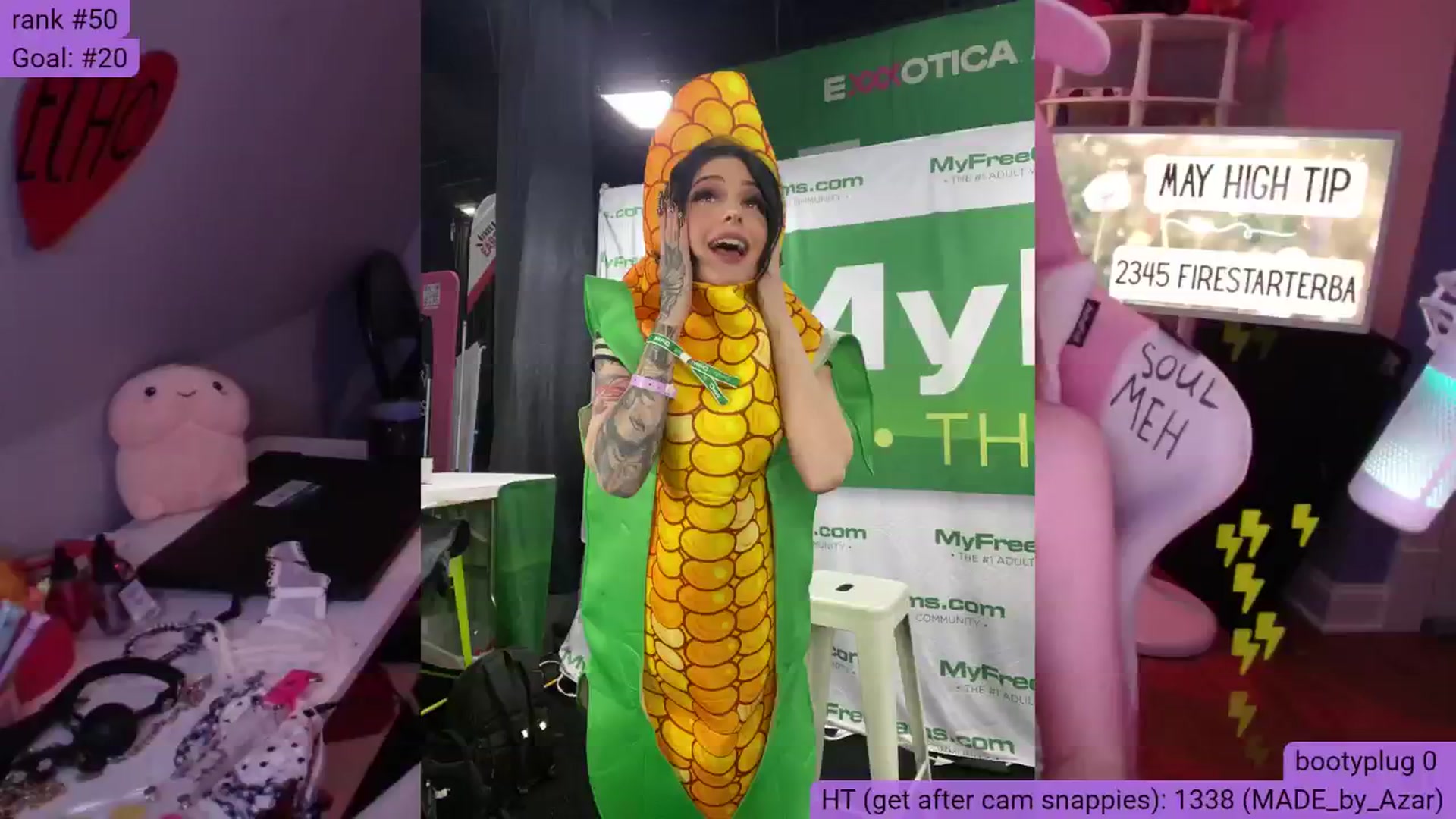Gallery image thumbnail from BabeAriel's myfreecams stream on, 05/03/2025, 03:31 image 14 of 20