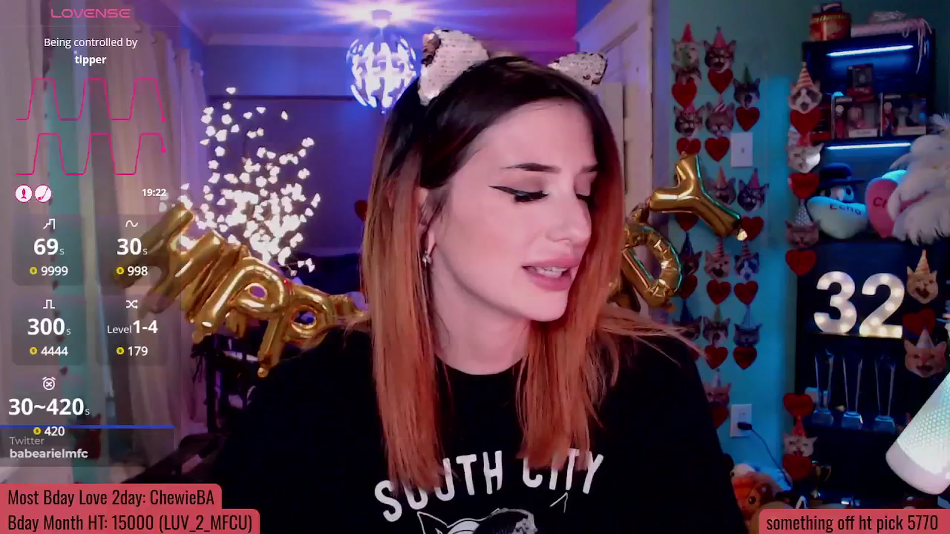 Gallery image thumbnail from BabeAriel's myfreecams stream on, 06/19/2025, 24:03 image 14 of 20