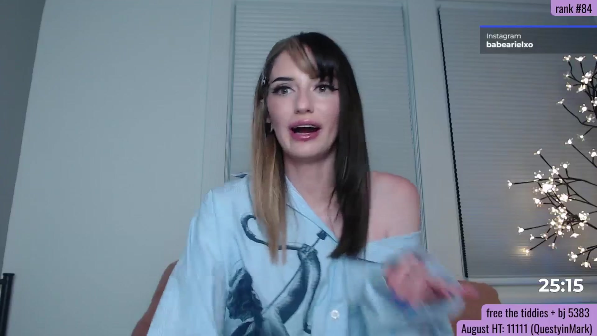 Gallery image thumbnail from BabeAriel's myfreecams stream on, 08/19/2025, 01:22 image 5 of 20