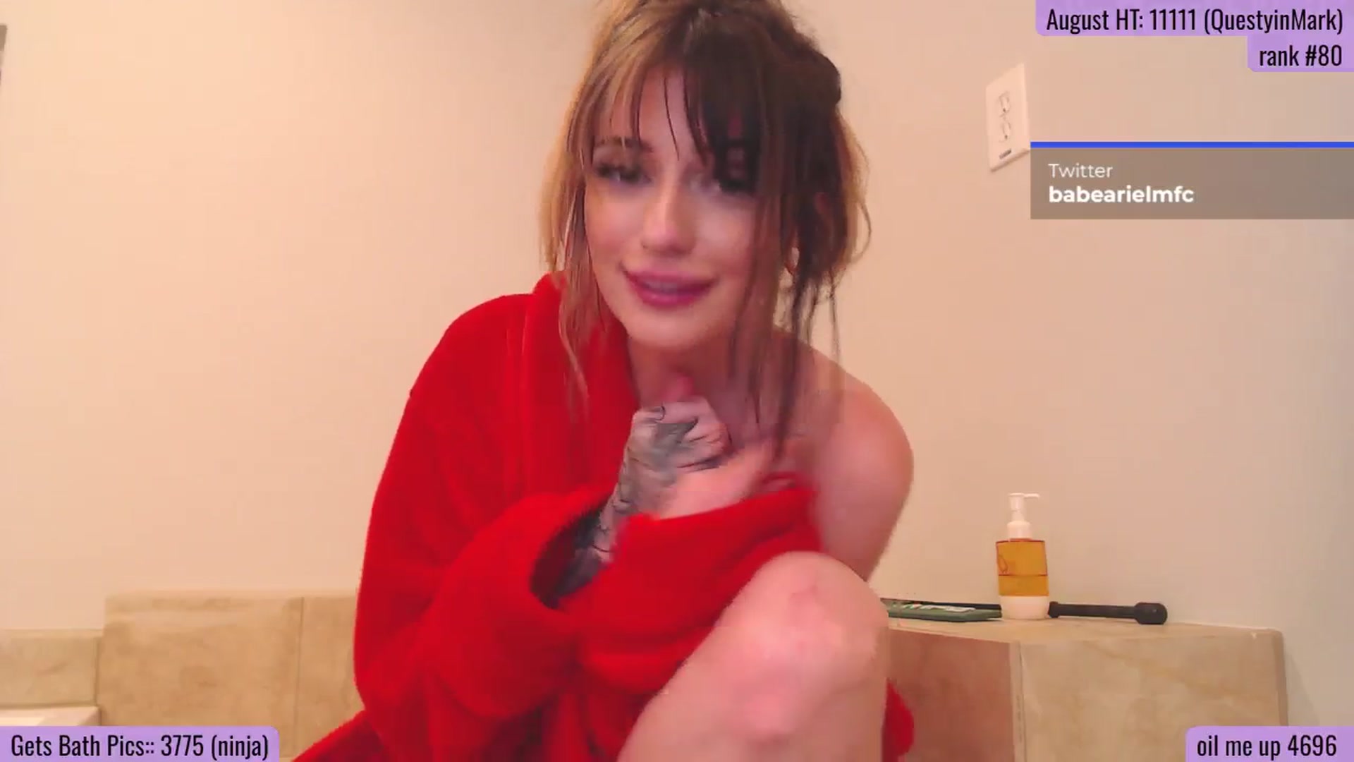 Gallery image thumbnail from BabeAriel's myfreecams stream on, 08/25/2025, 05:29 image 17 of 20