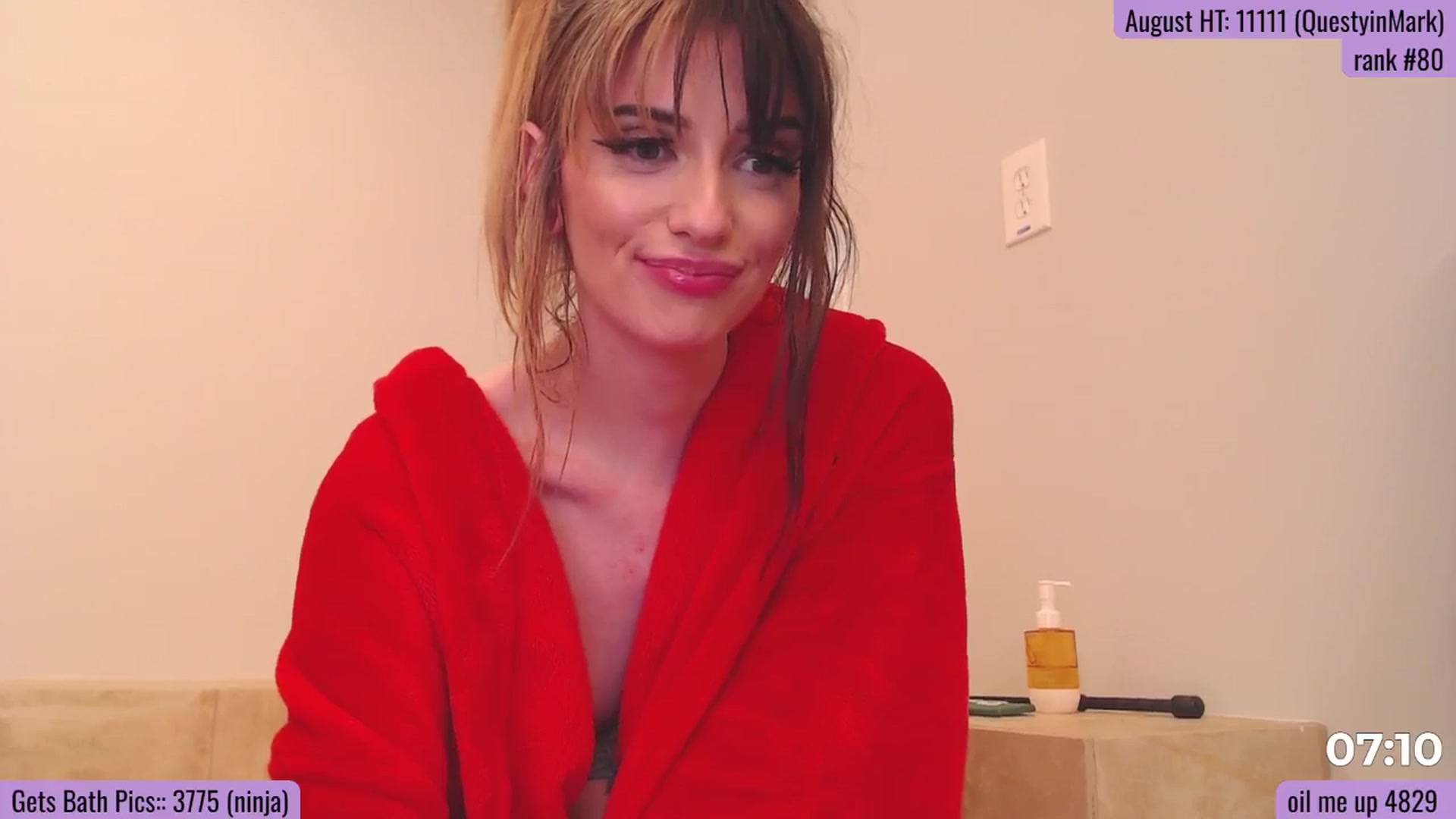 Gallery image thumbnail from BabeAriel's myfreecams stream on, 08/25/2025, 05:29 image 16 of 20