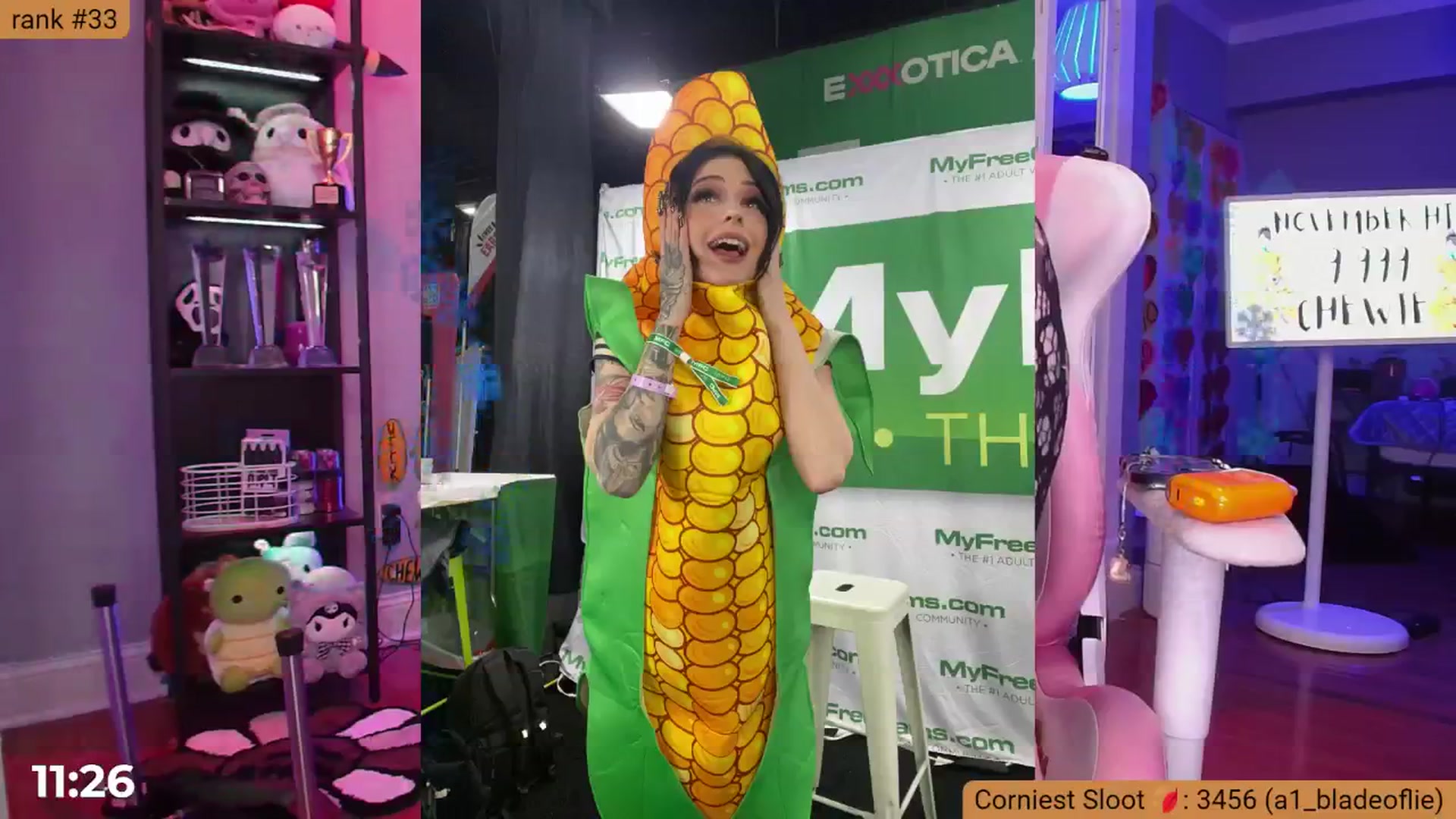 Gallery image thumbnail from BabeHairiel's myfreecams stream on, 11/23/2024, 08:09 image 6 of 20