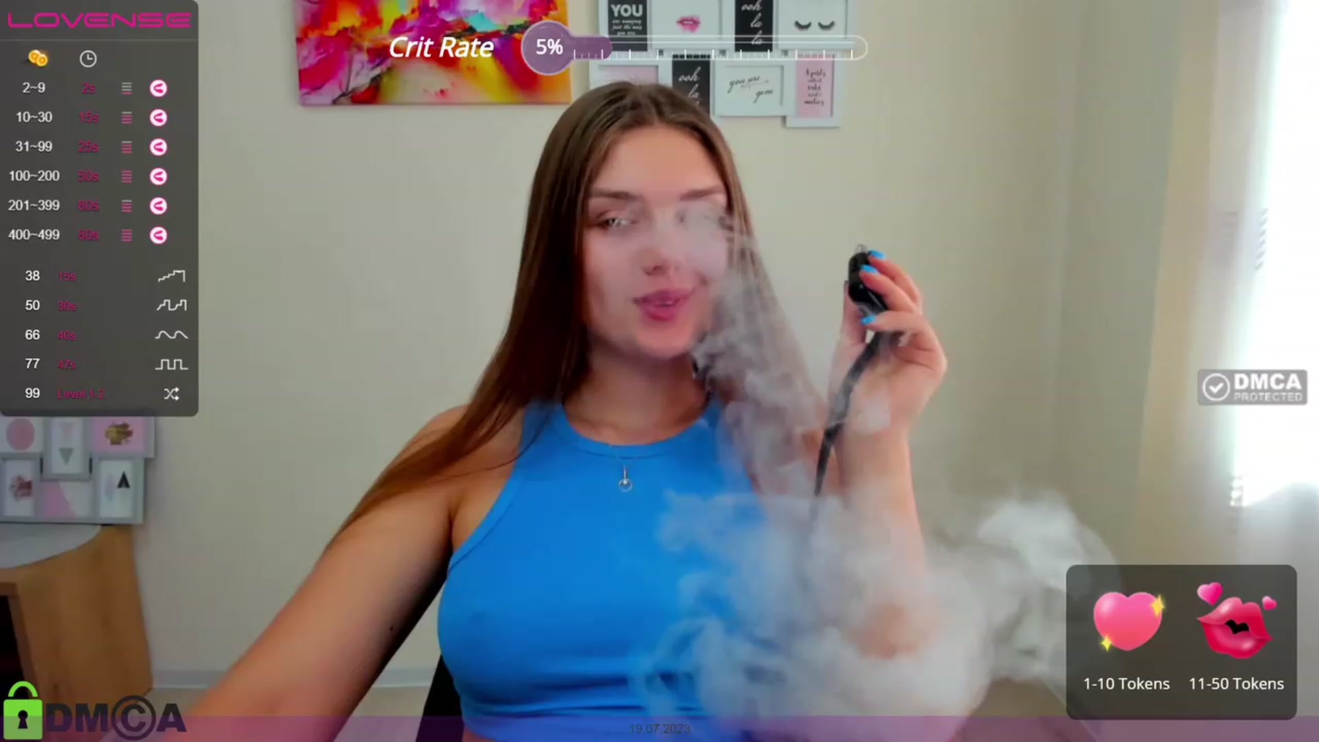 Gallery image thumbnail from Babe_golden's myfreecams stream on, 07/19/2023, 13:47 image 9 of 20