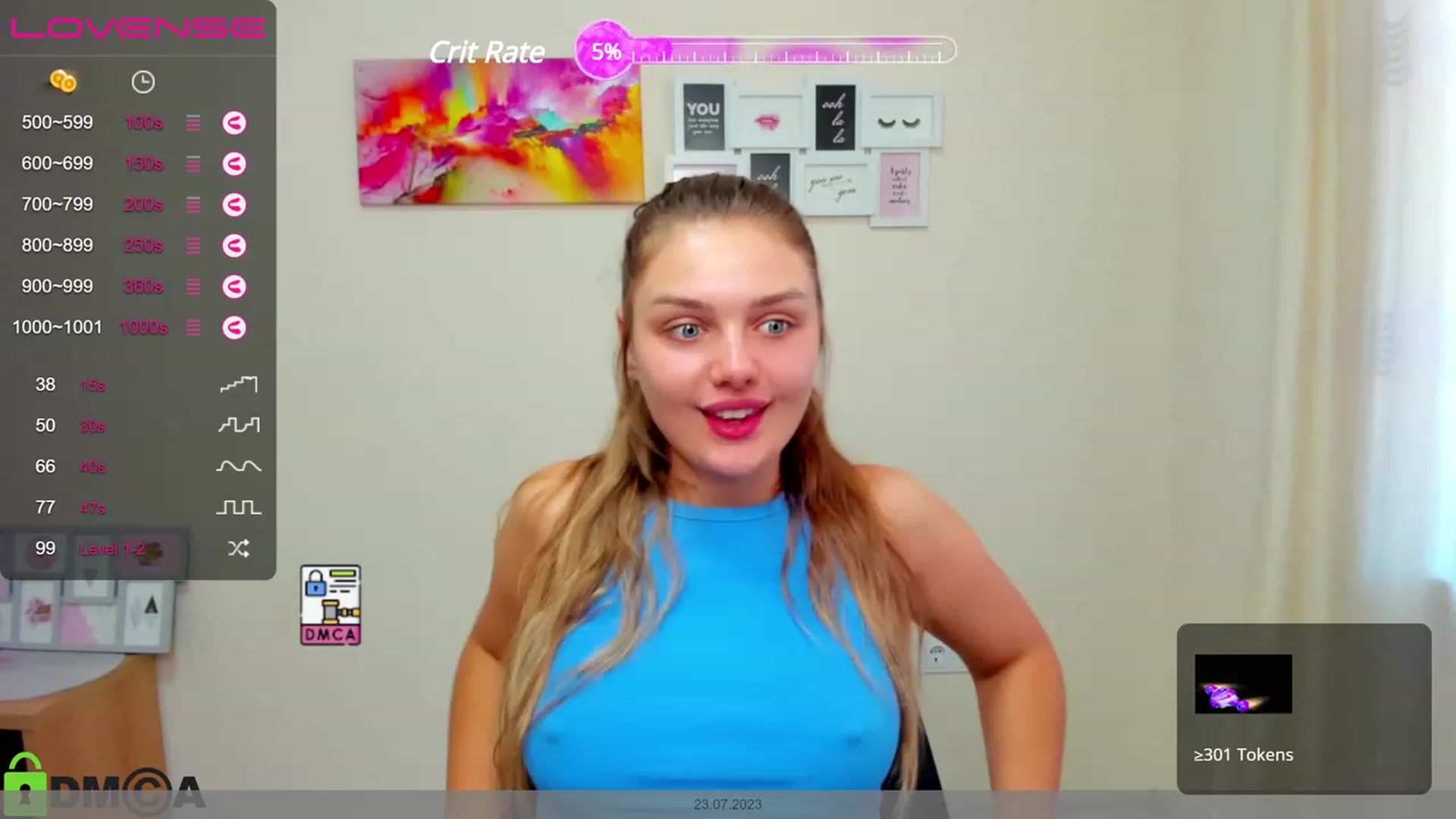 Gallery image thumbnail from Babe_golden's myfreecams stream on, 07/23/2023, 08:40 image 7 of 20