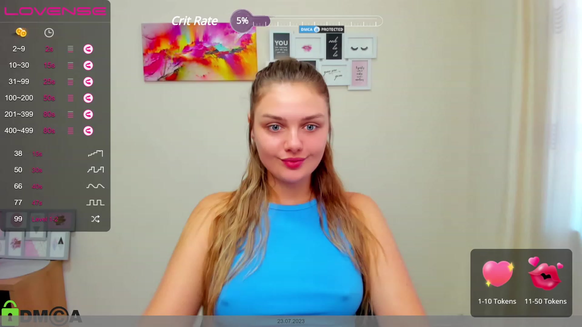 Gallery image thumbnail from Babe_golden's myfreecams stream on, 07/23/2023, 08:40 image 5 of 20