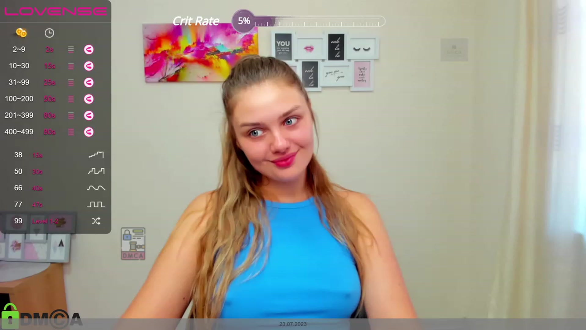 Gallery image thumbnail from Babe_golden's myfreecams stream on, 07/23/2023, 08:40 image 4 of 20