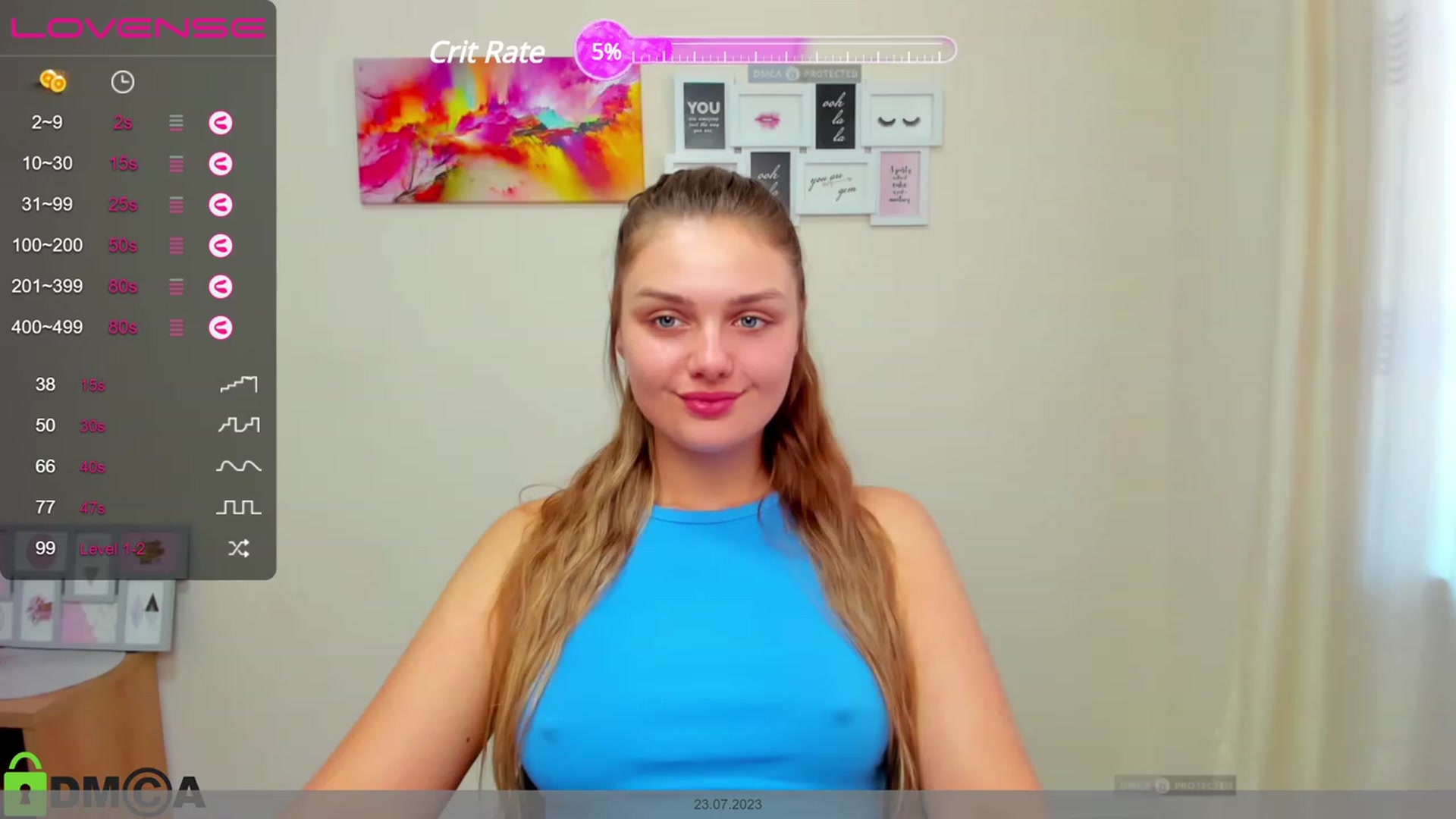 Gallery image thumbnail from Babe_golden's myfreecams stream on, 07/23/2023, 08:40 image 8 of 20