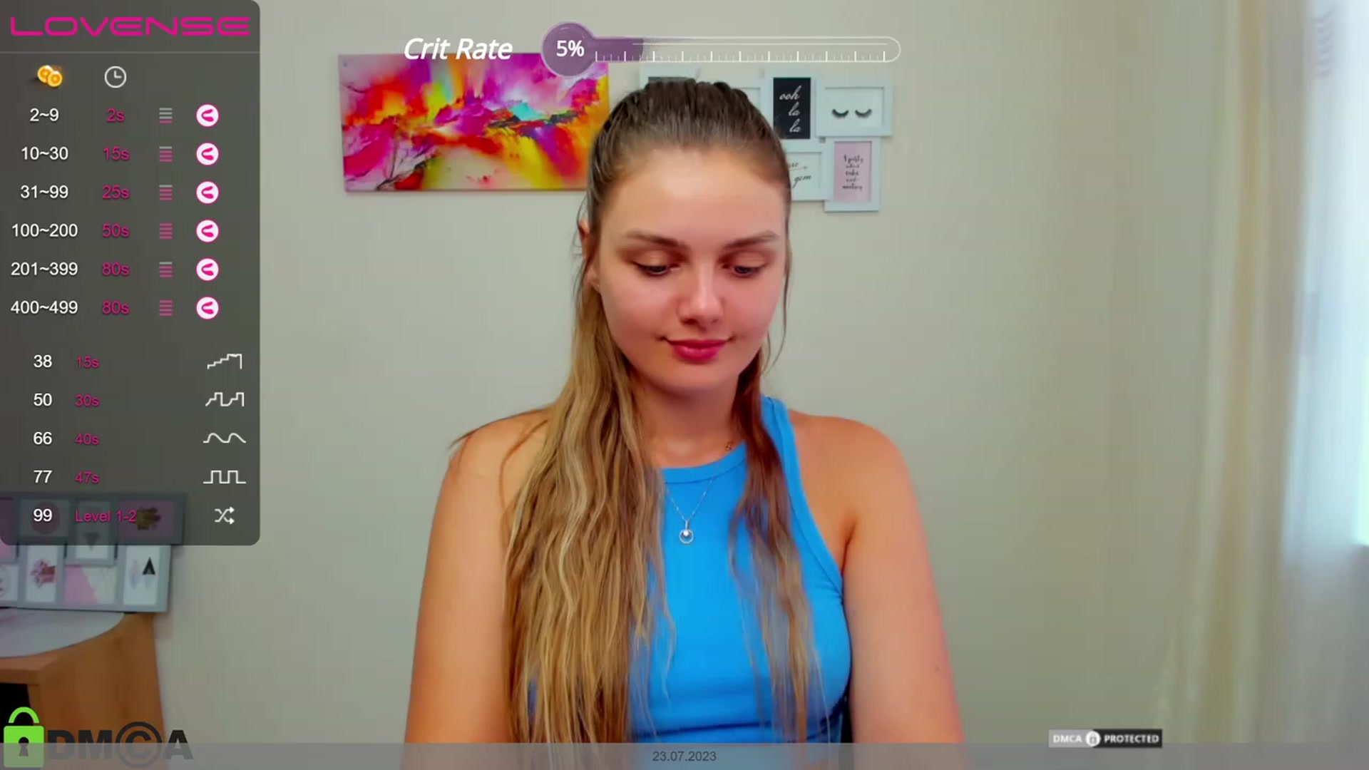 Gallery image thumbnail from Babe_golden's myfreecams stream on, 07/23/2023, 10:37 image 10 of 20