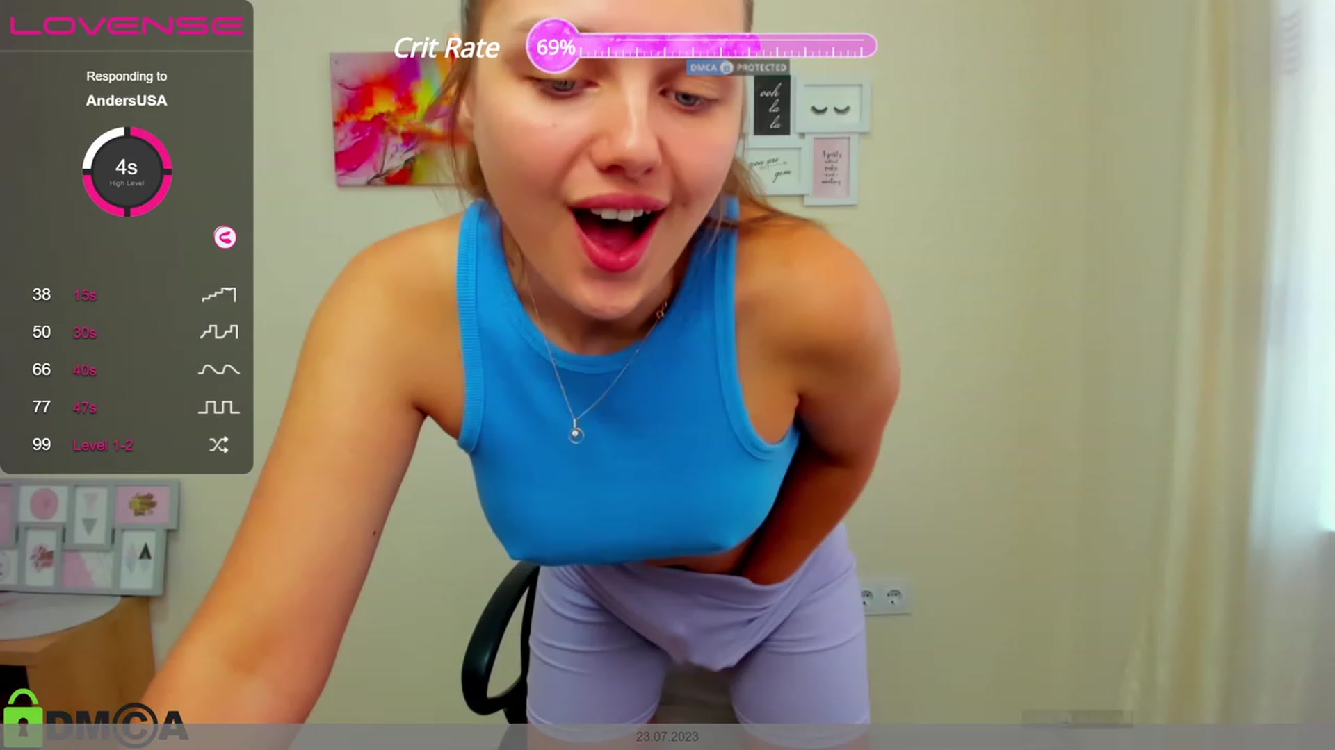 Gallery image thumbnail from Babe_golden's myfreecams stream on, 07/23/2023, 10:37 image 19 of 20