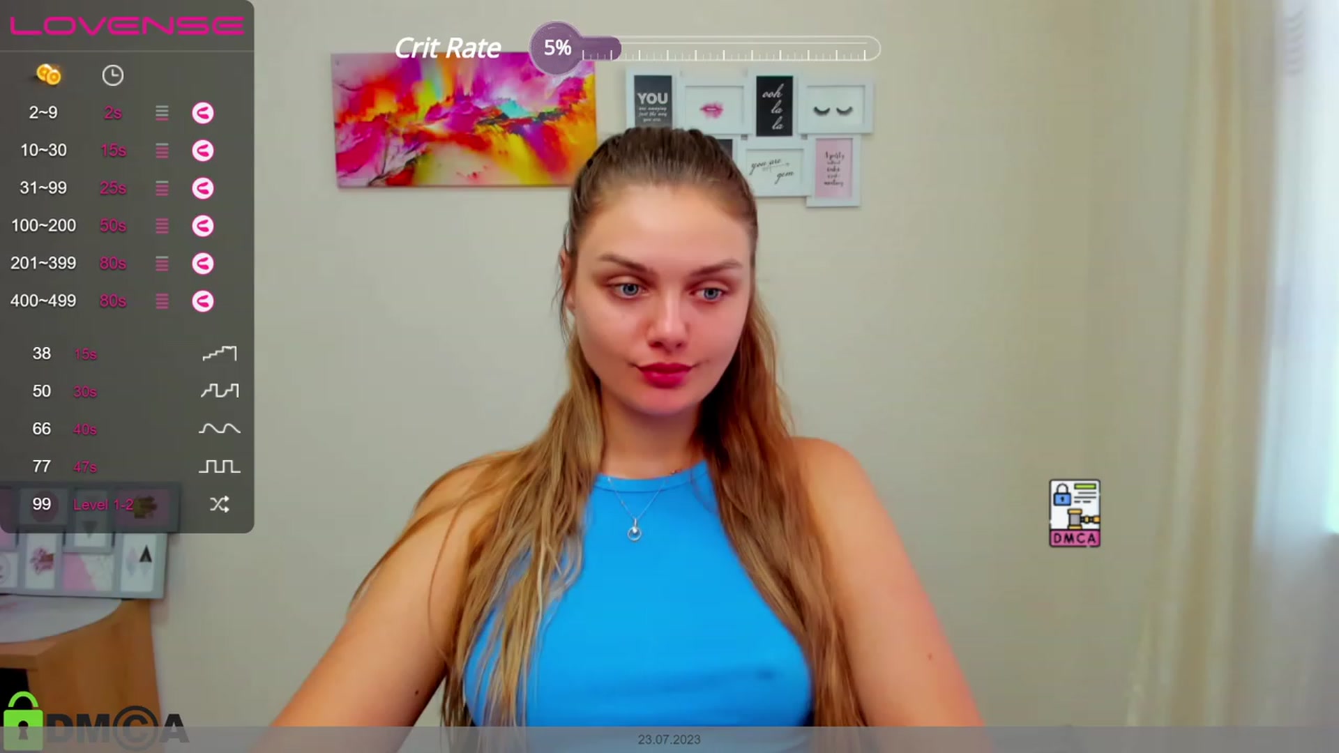 Gallery image thumbnail from Babe_golden's myfreecams stream on, 07/23/2023, 10:37 image 4 of 20