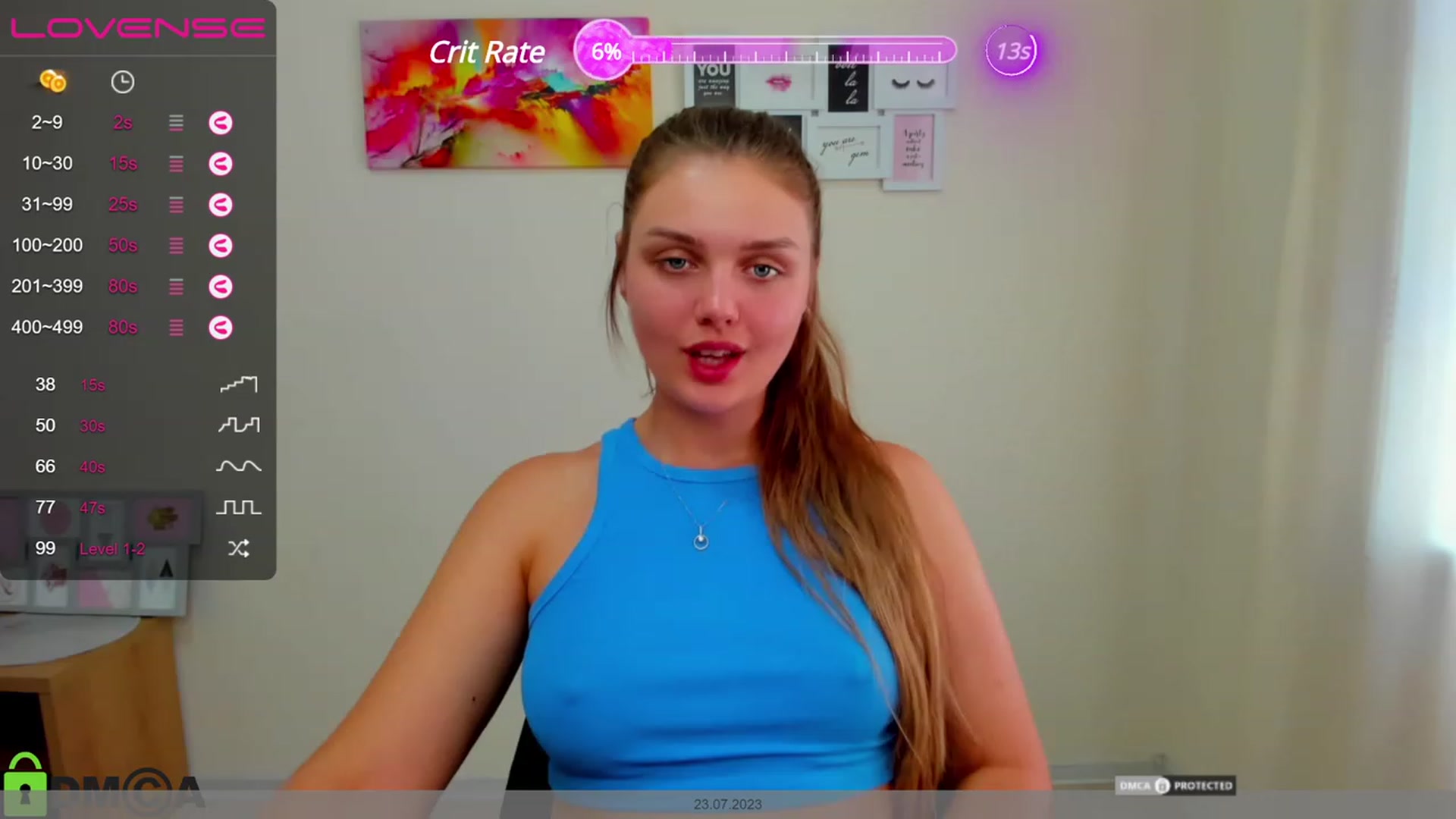 Gallery image thumbnail from Babe_golden's myfreecams stream on, 07/23/2023, 11:50 image 20 of 20