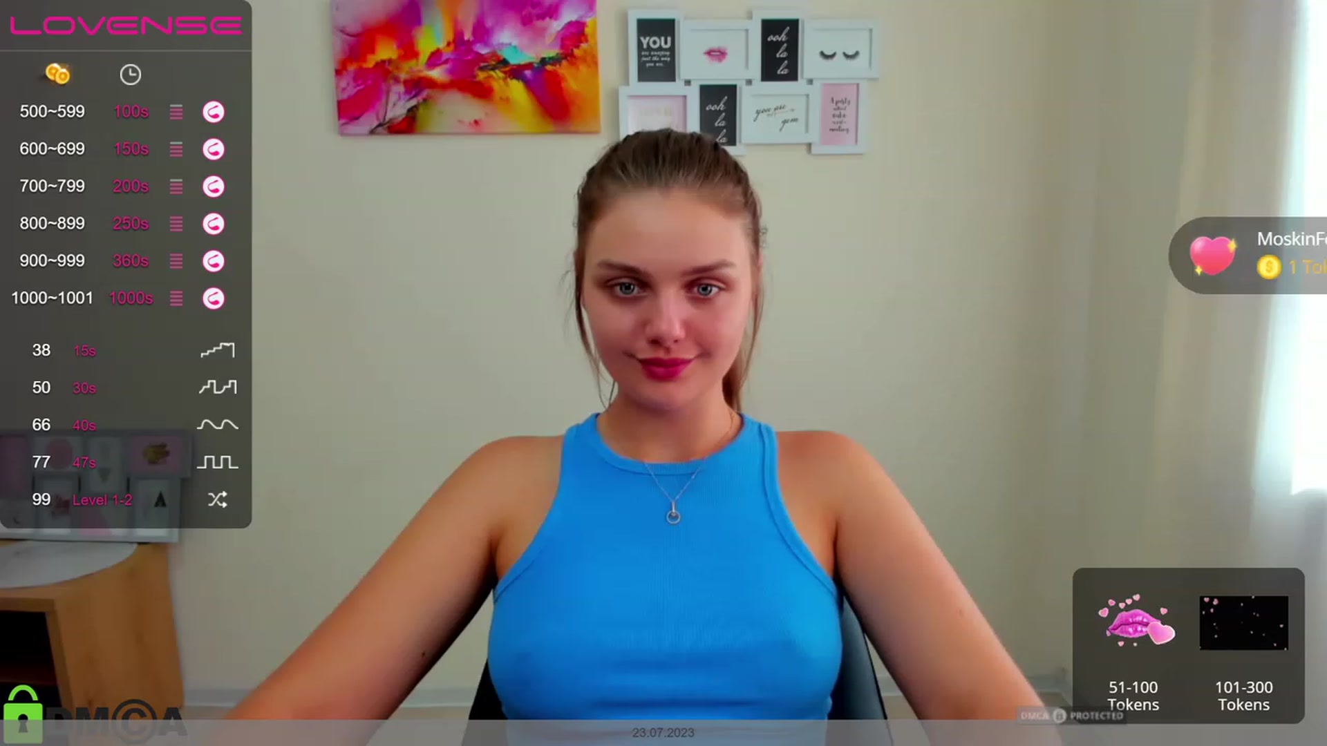 Gallery image thumbnail from Babe_golden's myfreecams stream on, 07/23/2023, 13:29 image 19 of 20