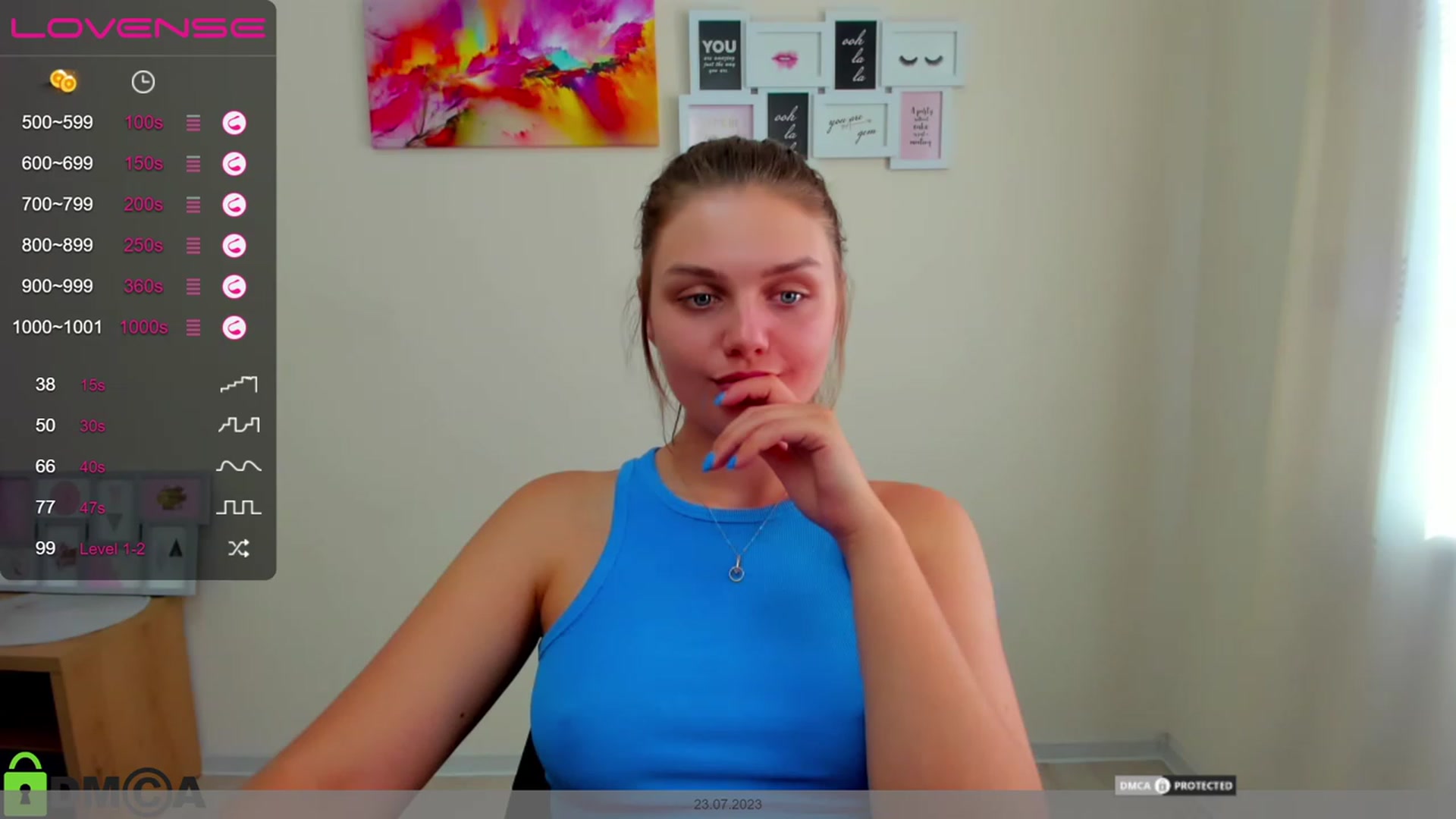Gallery image thumbnail from Babe_golden's myfreecams stream on, 07/23/2023, 13:29 image 17 of 20