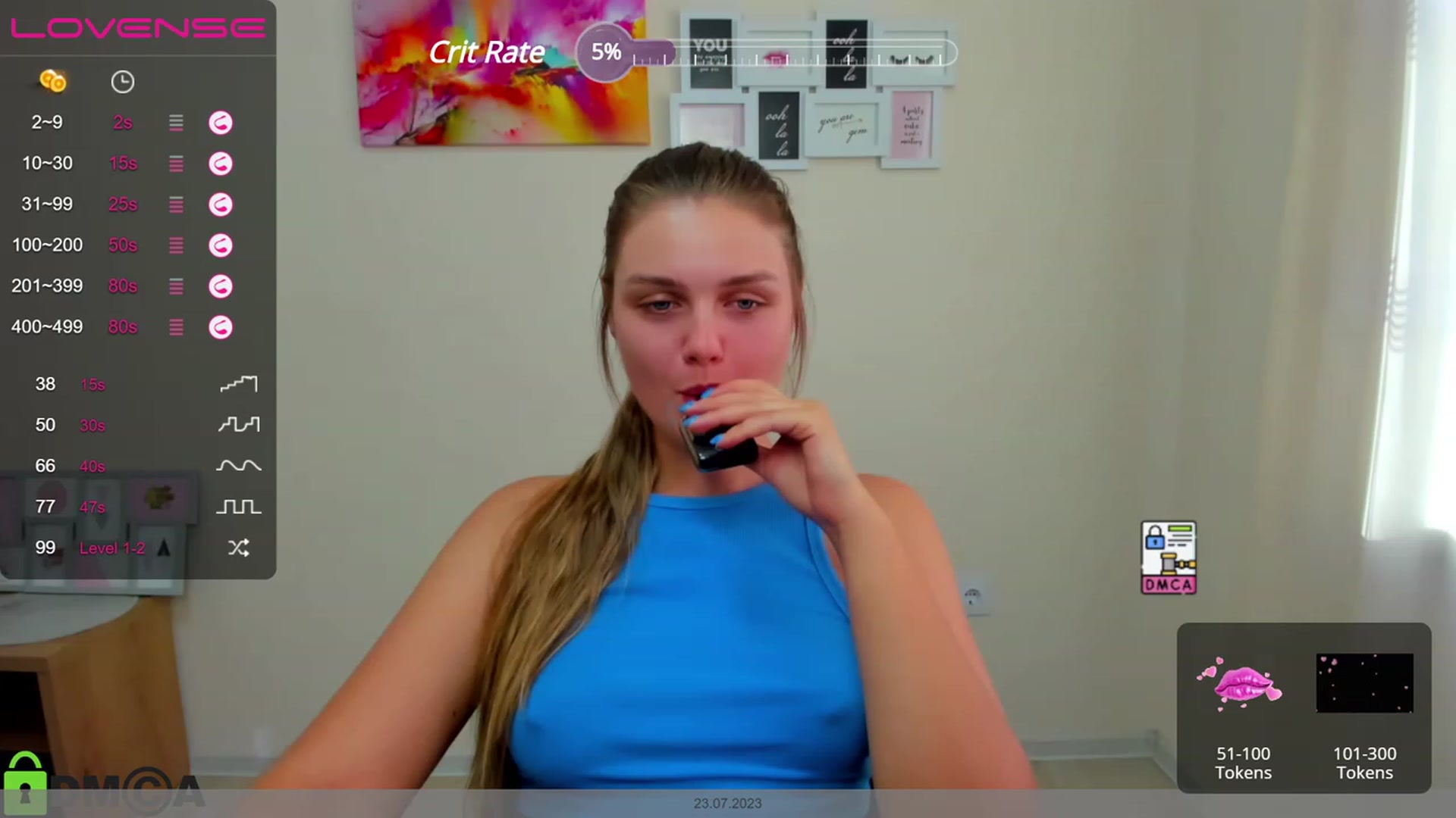 Gallery image thumbnail from Babe_golden's myfreecams stream on, 07/23/2023, 15:07 image 18 of 20
