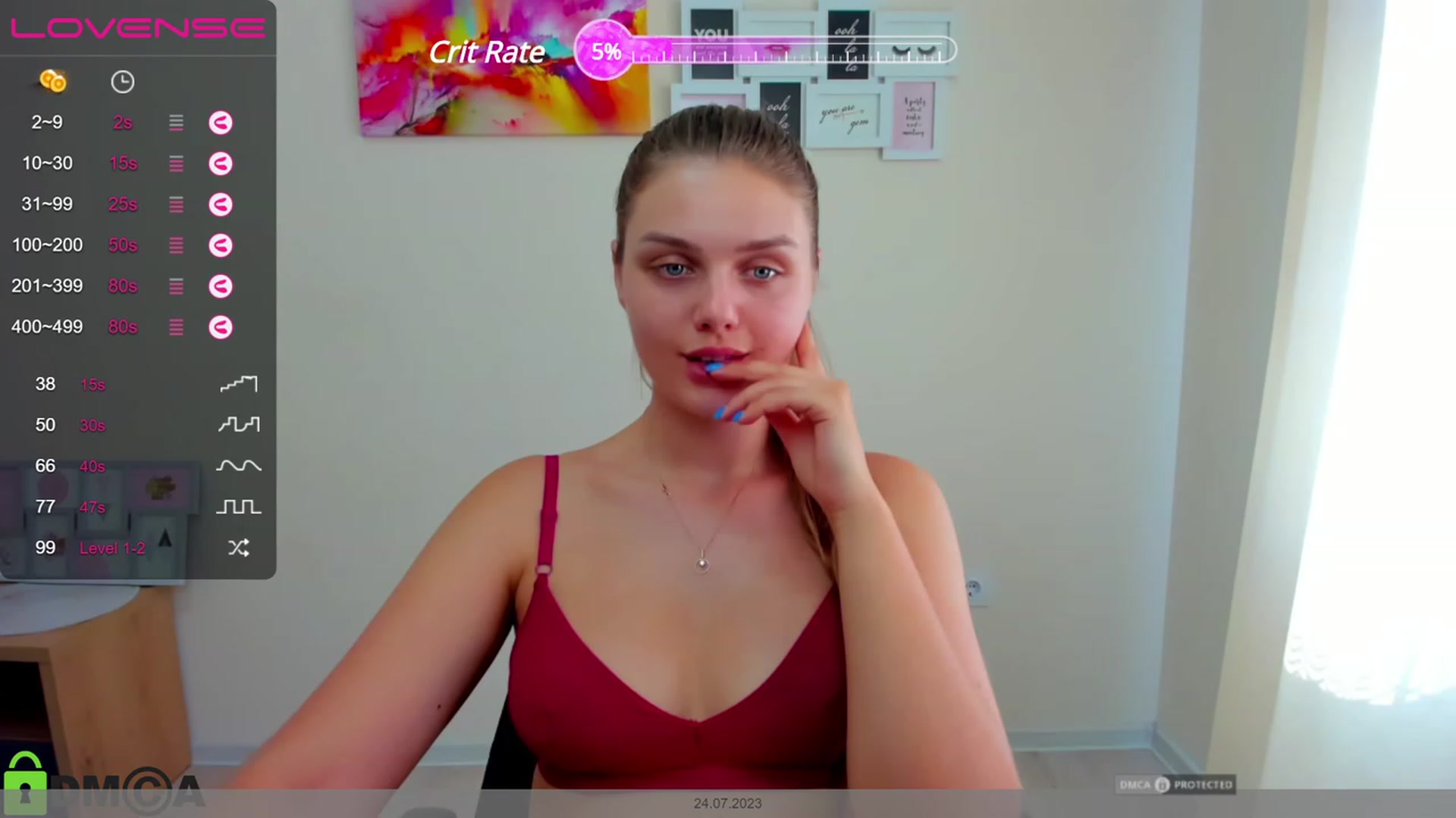 Gallery image thumbnail from Babe_golden's myfreecams stream on, 07/24/2023, 14:15 image 1 of 20