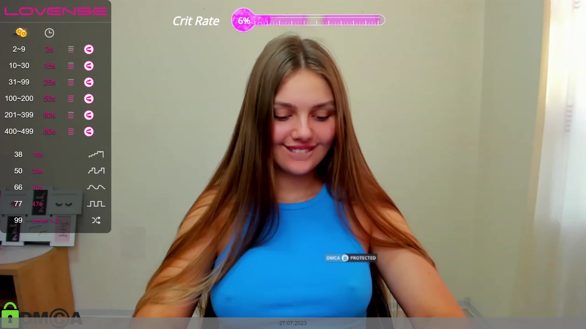 Gallery image thumbnail from Babe_golden's myfreecams stream on, 07/27/2023, 16:59 image 6 of 20