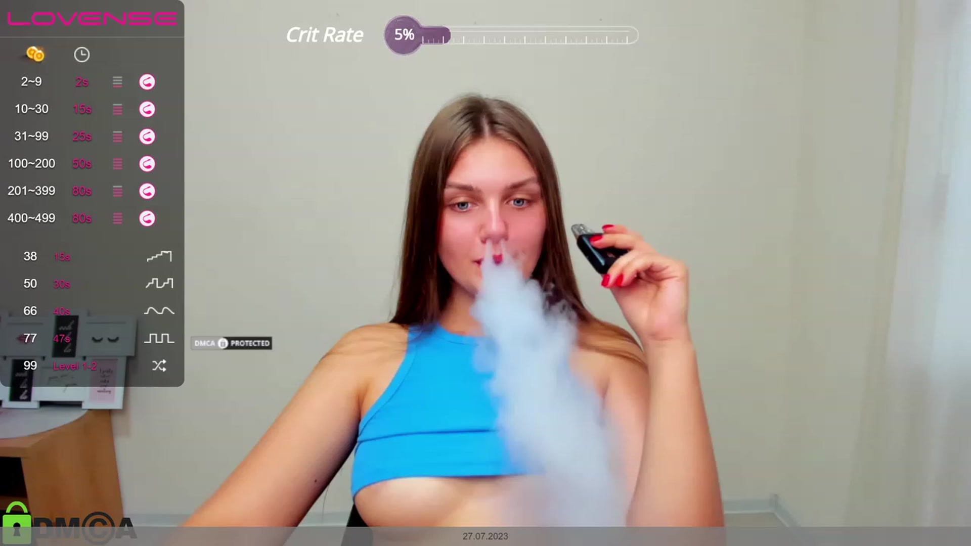Gallery image thumbnail from Babe_golden's myfreecams stream on, 07/27/2023, 17:26 image 11 of 20