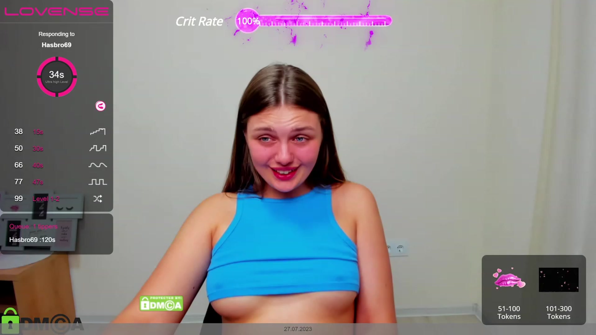 Gallery image thumbnail from Babe_golden's myfreecams stream on, 07/27/2023, 18:28 image 13 of 20