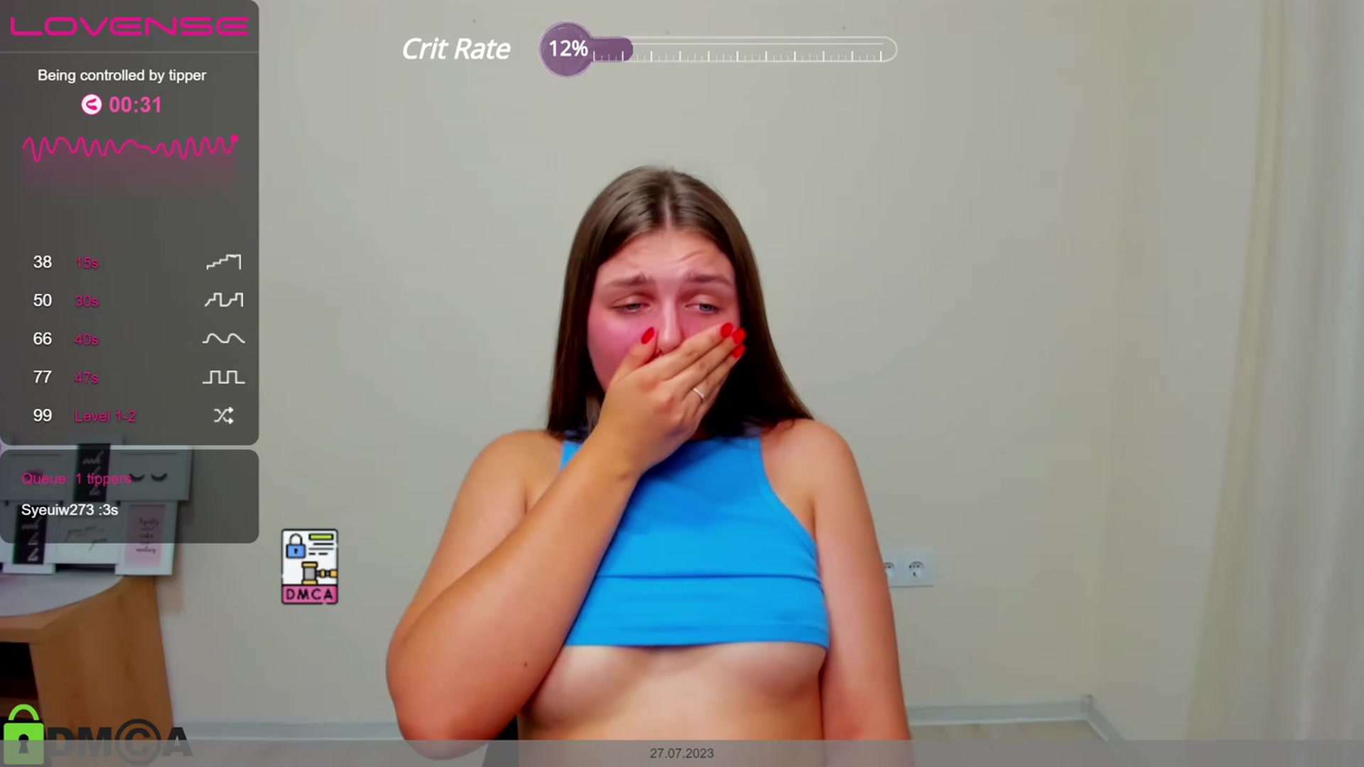 Gallery image thumbnail from Babe_golden's myfreecams stream on, 07/27/2023, 18:28 image 18 of 20