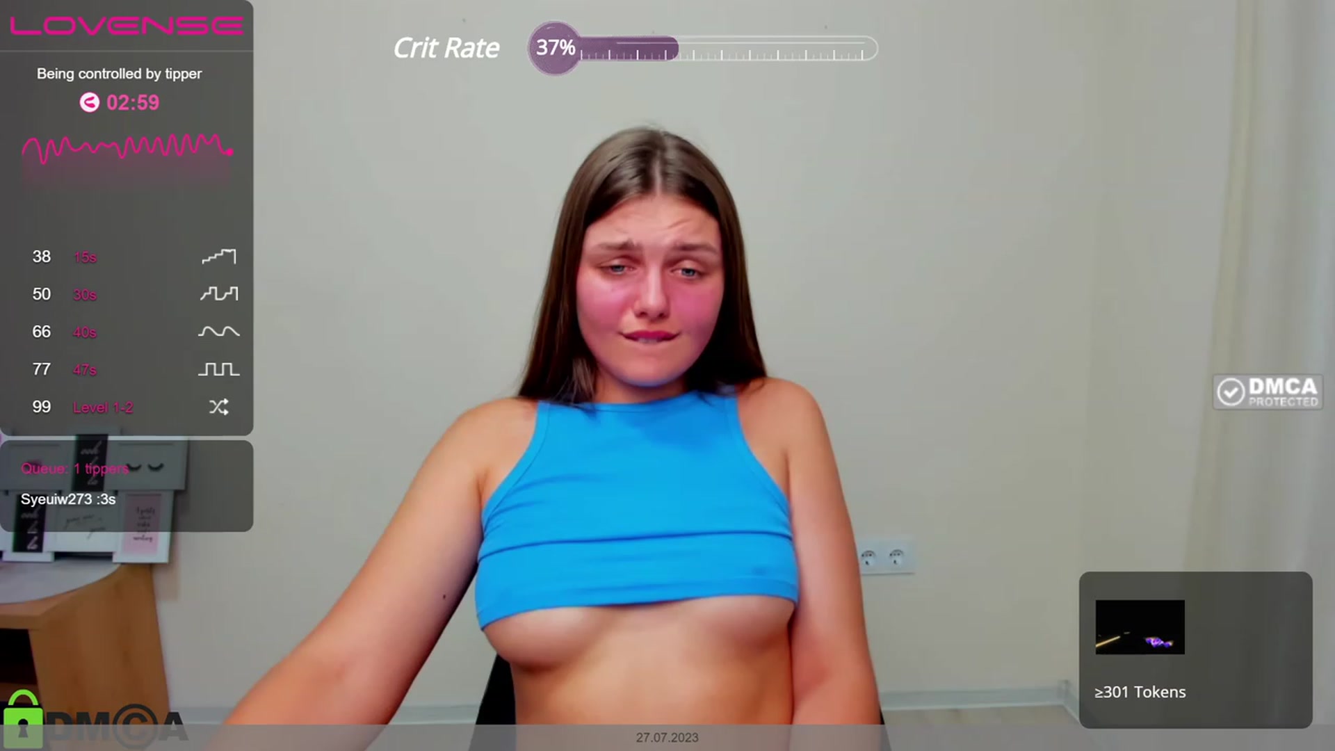 Gallery image thumbnail from Babe_golden's myfreecams stream on, 07/27/2023, 18:28 image 17 of 20
