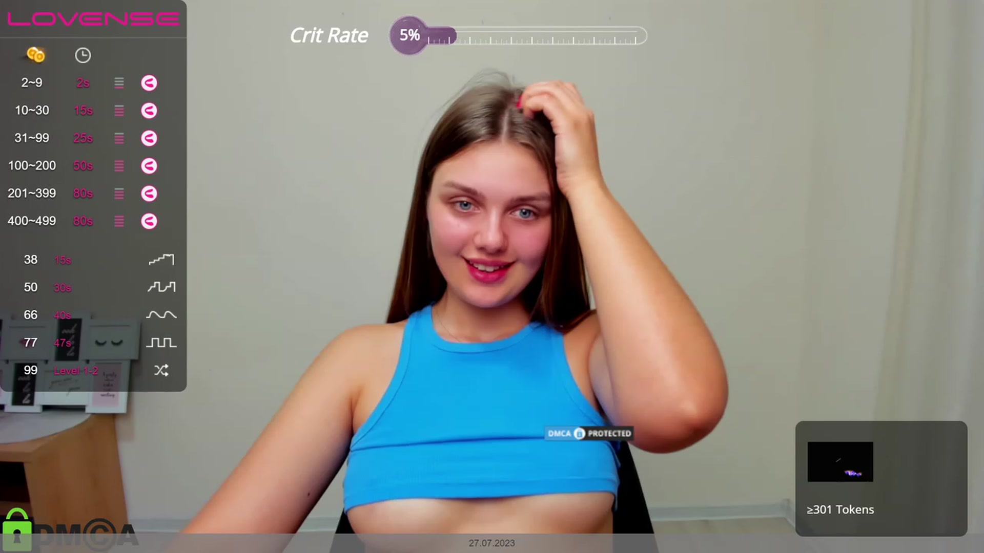 Gallery image thumbnail from Babe_golden's myfreecams stream on, 07/27/2023, 20:23 image 12 of 20