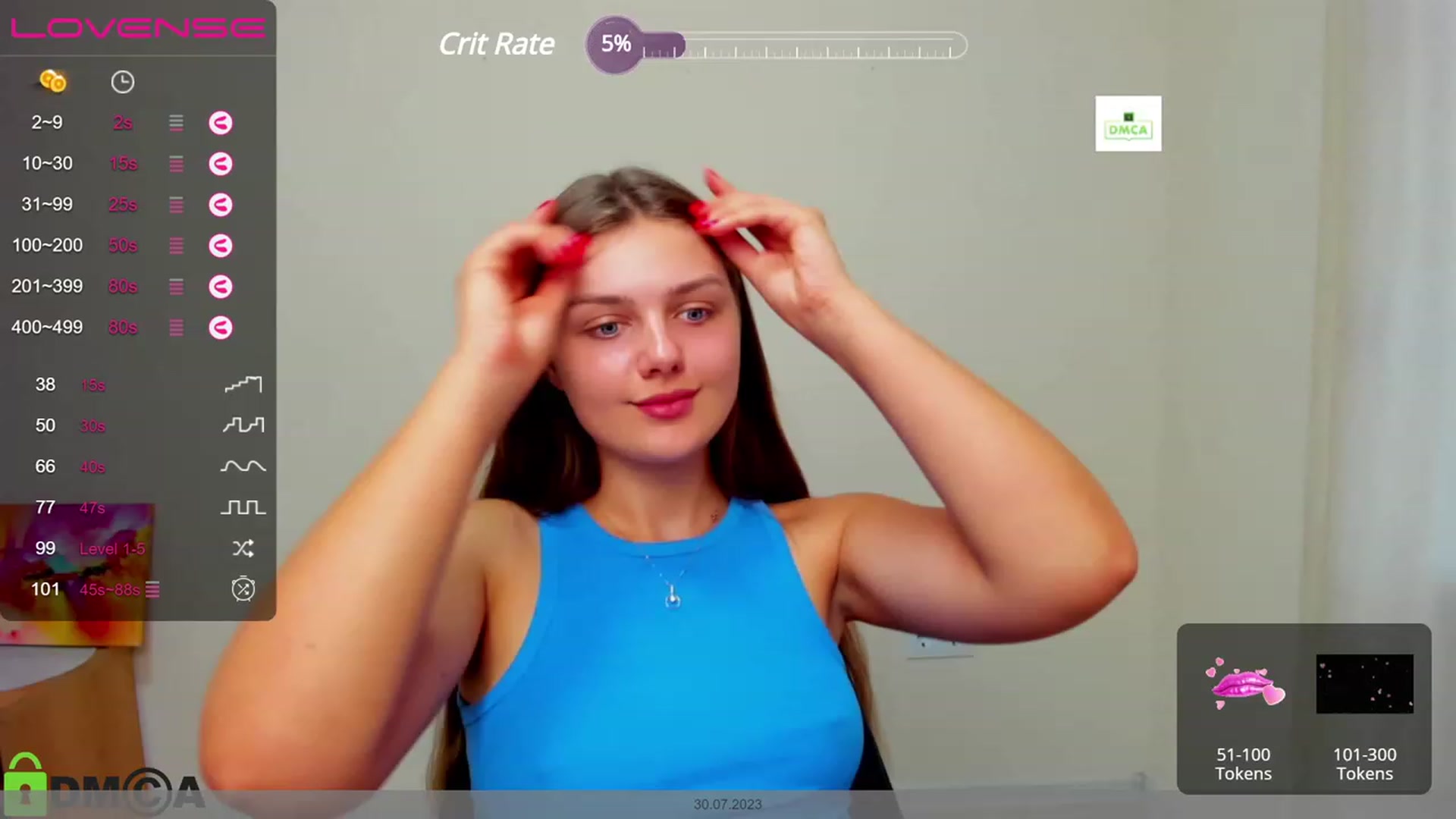 Gallery image thumbnail from Babe_golden's myfreecams stream on, 07/30/2023, 16:08 image 6 of 20