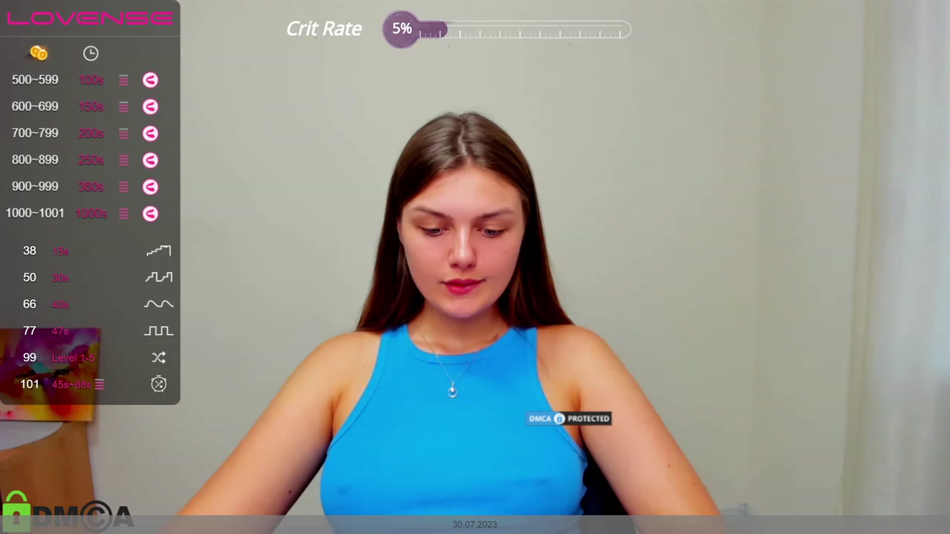 Gallery image thumbnail from Babe_golden's myfreecams stream on, 07/30/2023, 16:08 image 5 of 20