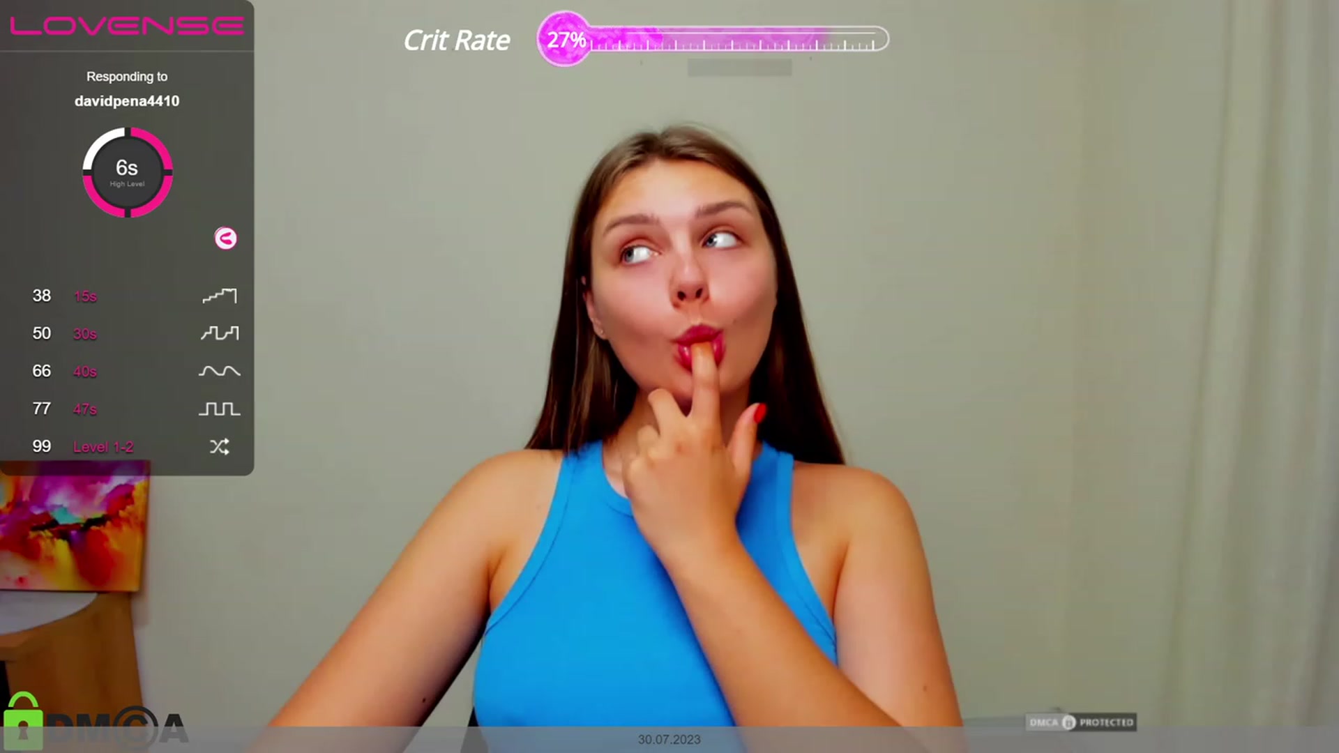 Gallery image thumbnail from Babe_golden's myfreecams stream on, 07/30/2023, 19:38 image 6 of 20